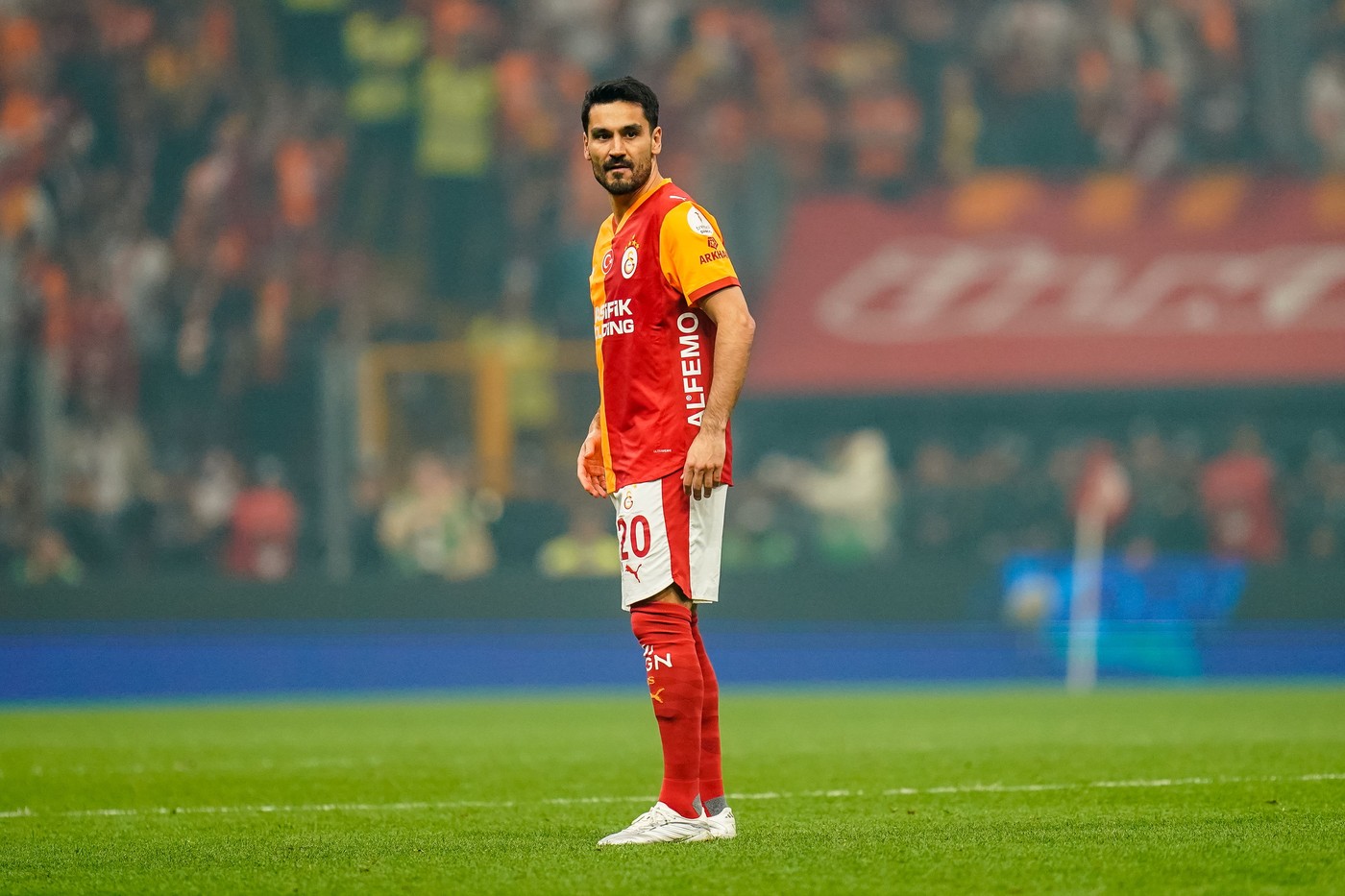 Ilkay Gundogan of Galatasaray A.S. looks on during the Trendyol