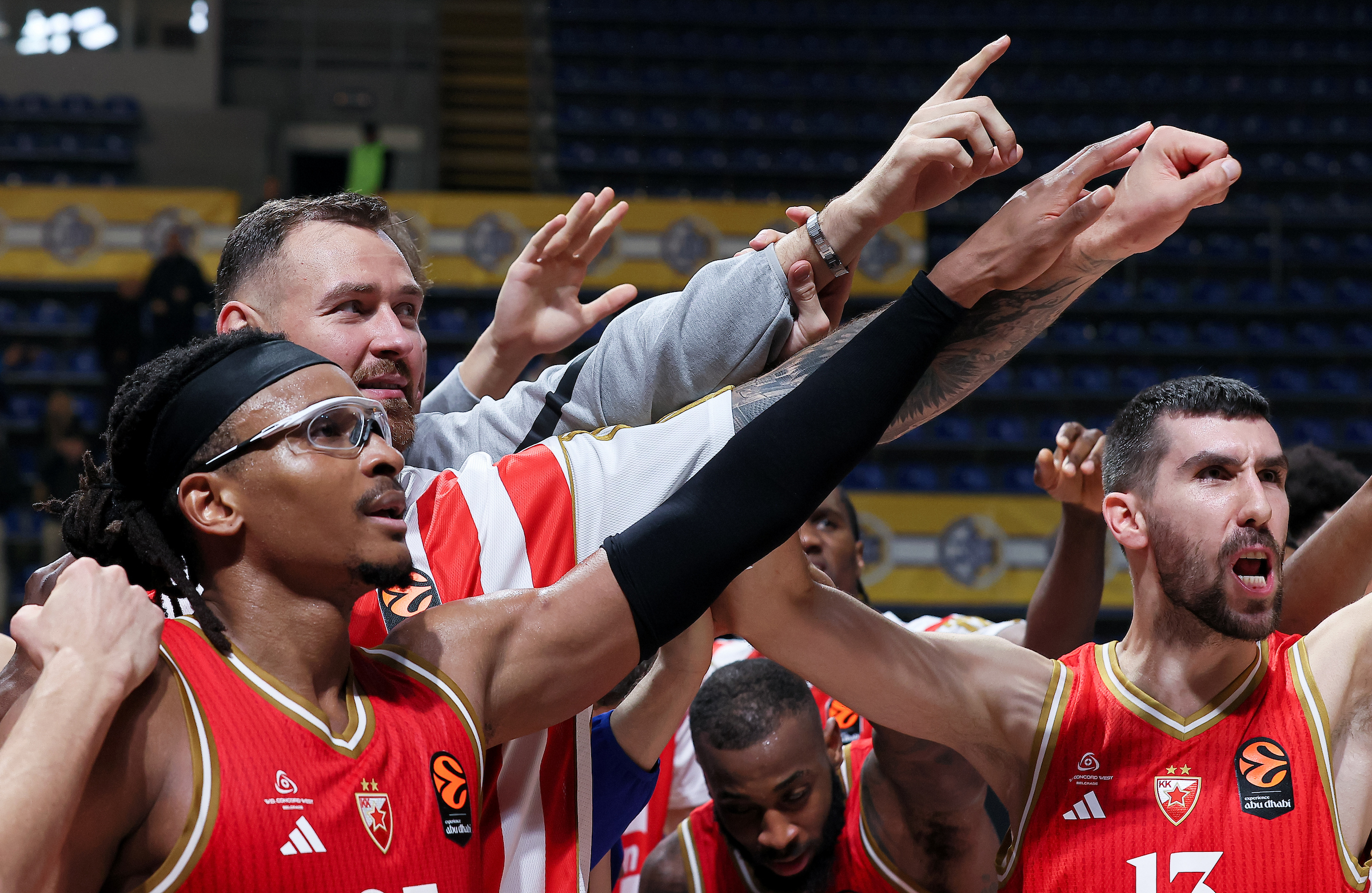 Čima Moneke, Donatas Motiejunas i Ognjen Dobrić