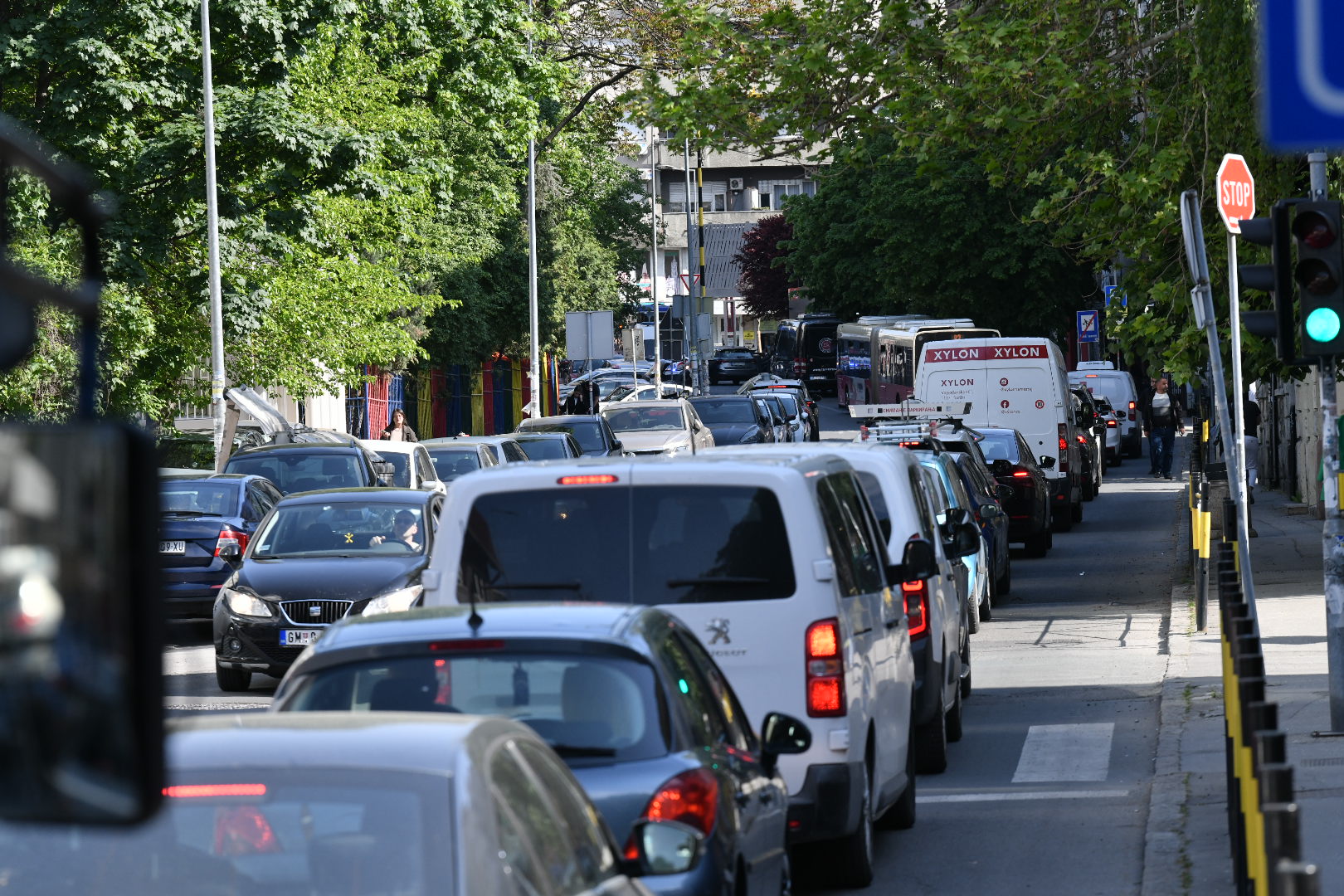 Beograd 27. april 2026. Saobraćajna gužva, saobraćaj, kolaps, automobili Foto:Goran Srdanov Nova.rs