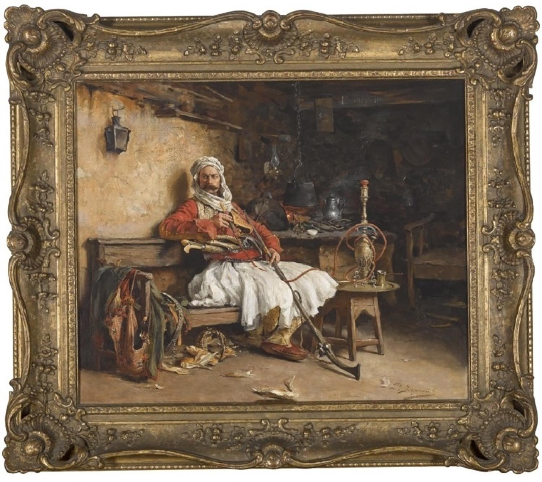 Mesto: BeogradDatum: Wed Apr 29 10:48:53 CEST 2026Dogadjaj: POLITIKA/KULTURA - ministarstvo kulture otkupilo je umetničko delo – ulje na platnu „Stražar koji se odmara“ autora Paje Jovanovića, putem javne aukcijeIzvor: FoNet/Ministarstvo kulture