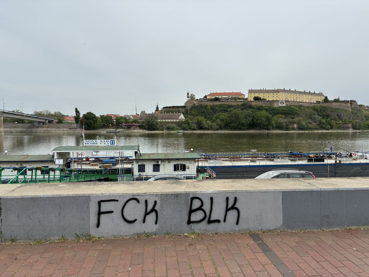 Natpisi Novi Sad - Blokaderi