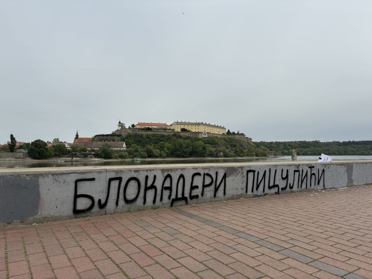 Natpisi Novi Sad - Blokaderi