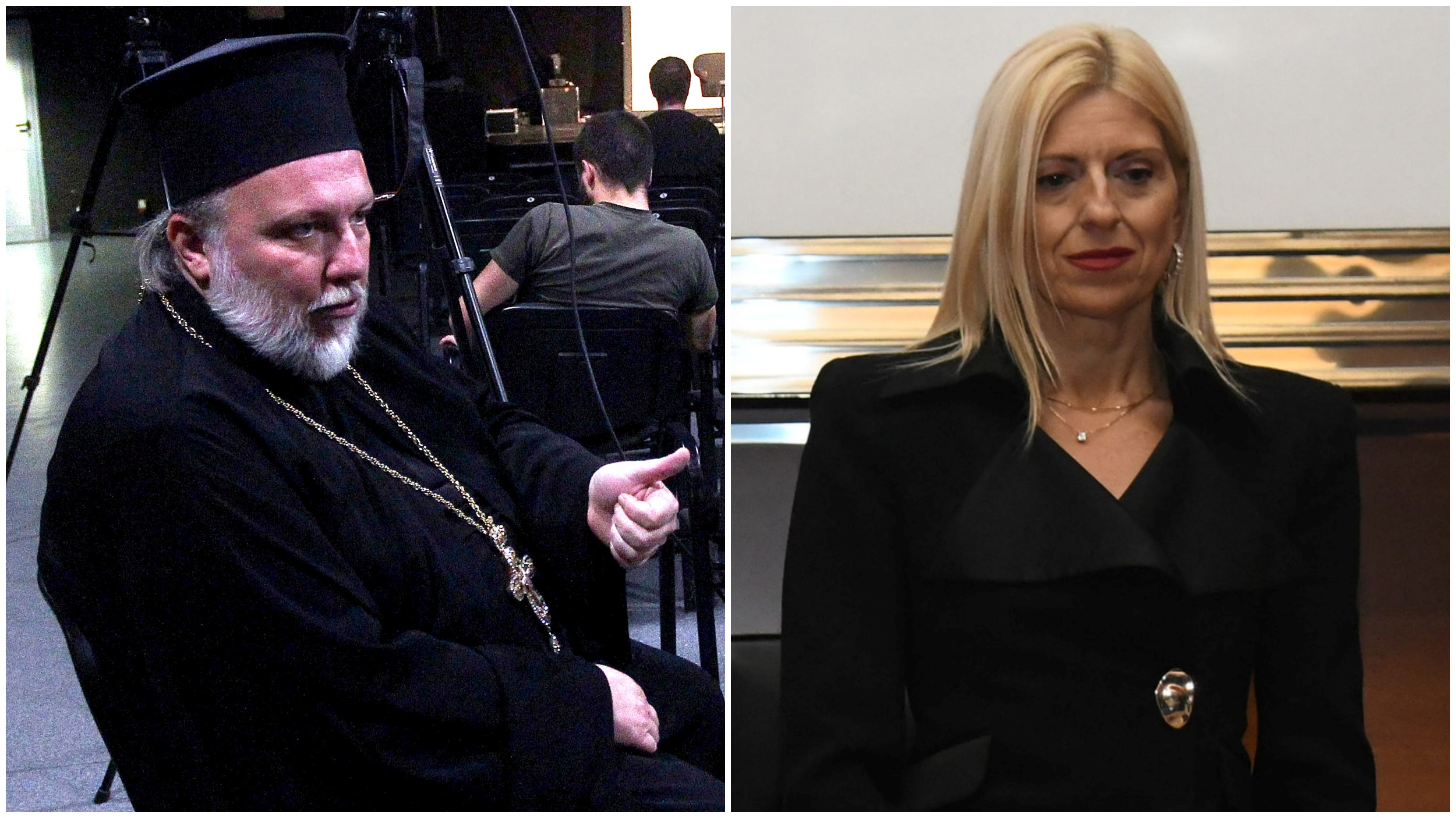 Velibor Džomić i Jelena Ćeranić Perišić kombo.jpg