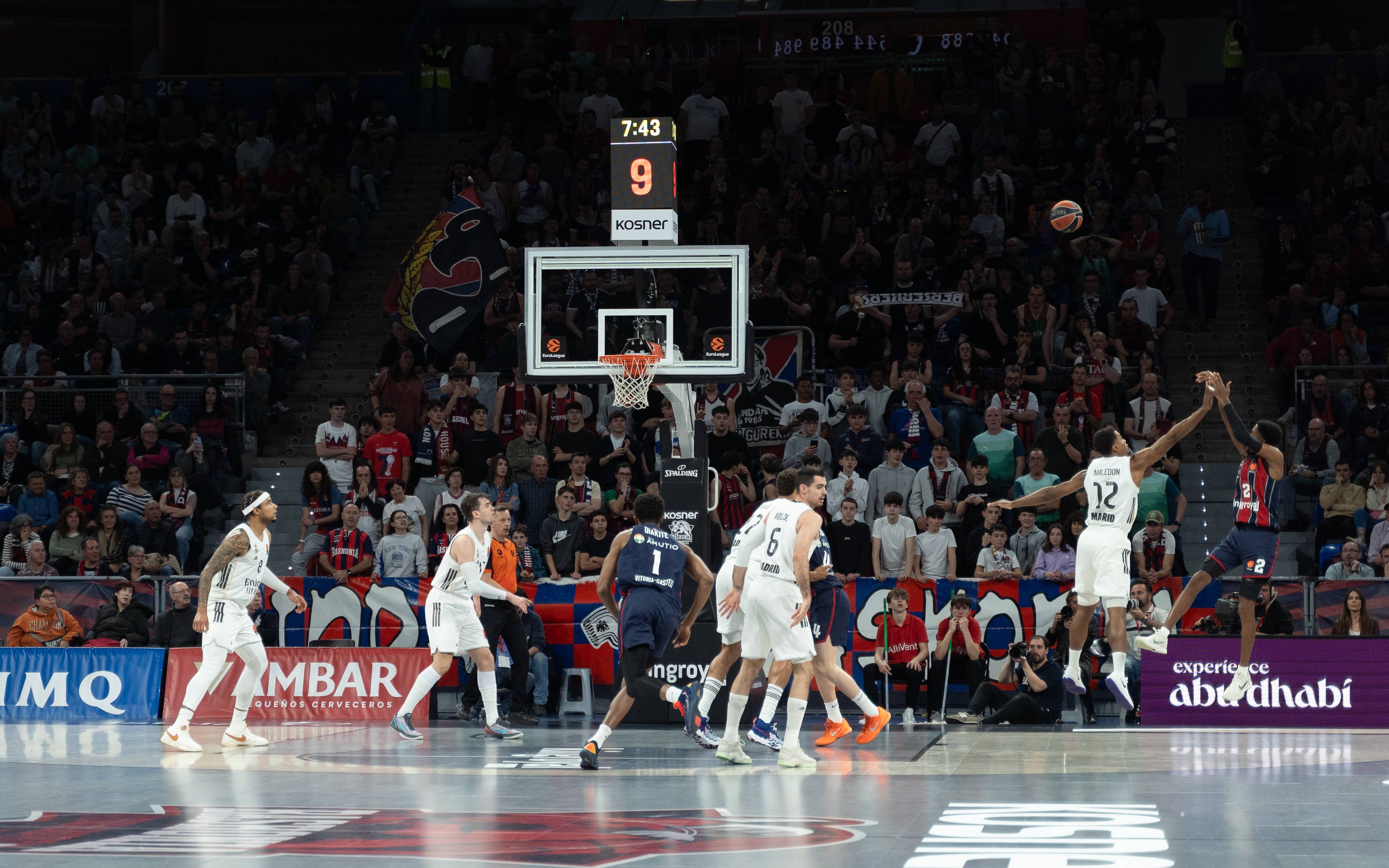 Kosner Baskonia v Real Madrid Euroleague