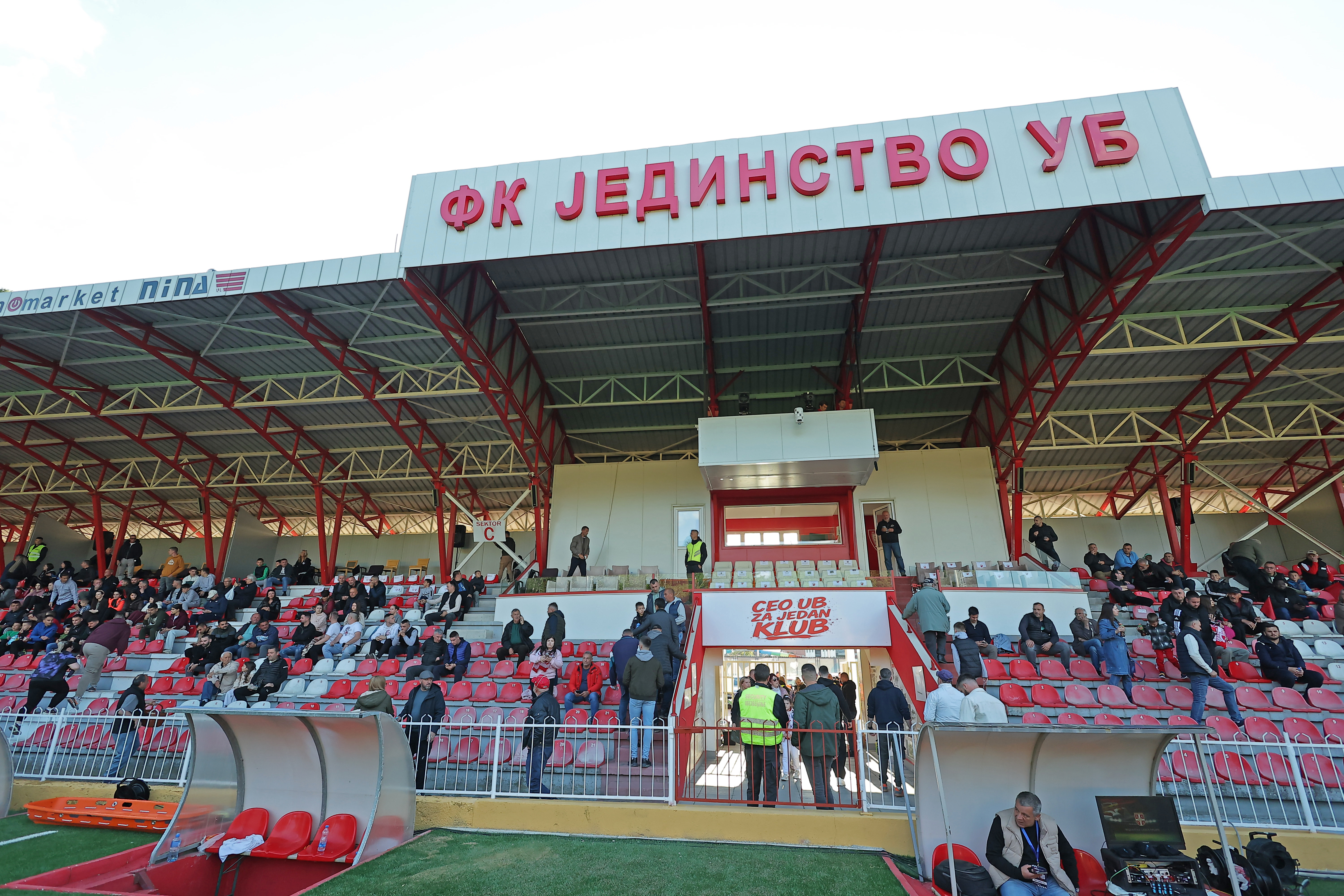 Ub, Serbia. 30th April, 2026. Crvena Zvezda's  during Serbian Cup semi final football match between Jedinjstvo Ub and Crvena Zvezda (Red Star) on April 30. 2026. in Ub, Serbia.(photo by Pedja Milosavljevic/STARSPORT ©)