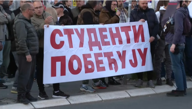 Protest u Resniku zbog otmice aktiviste Screenshot N1