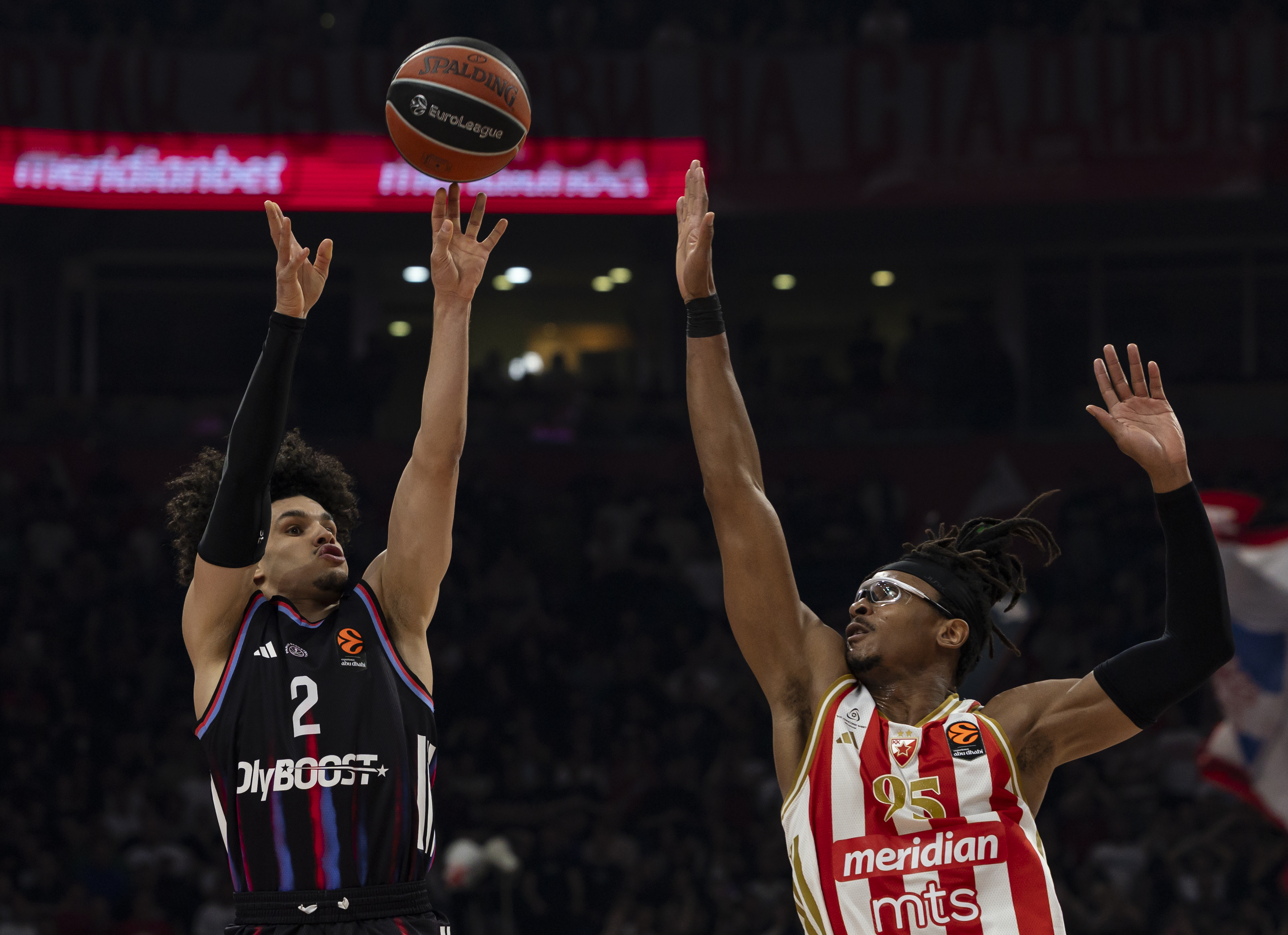 2025/2026 EuroLeague Round 36 match between Crvena Zvezda Belgrade and Paris Basketball at Belgrade Arena