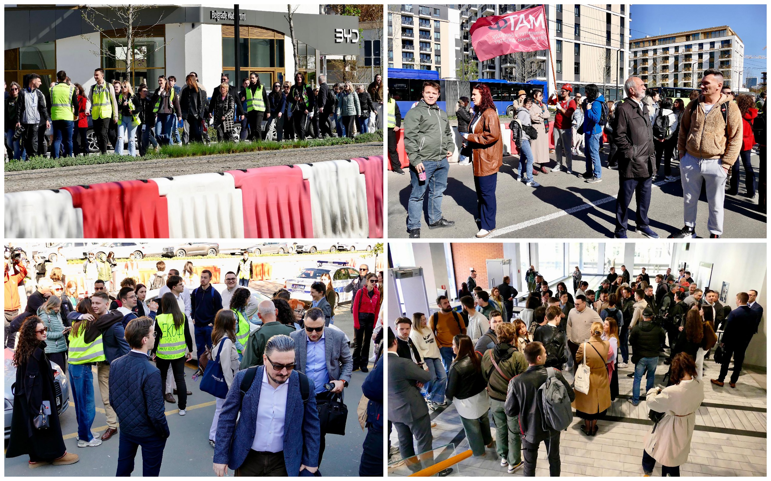 kombo skup podrške studentima koji se terete za krivično delo palata pravde