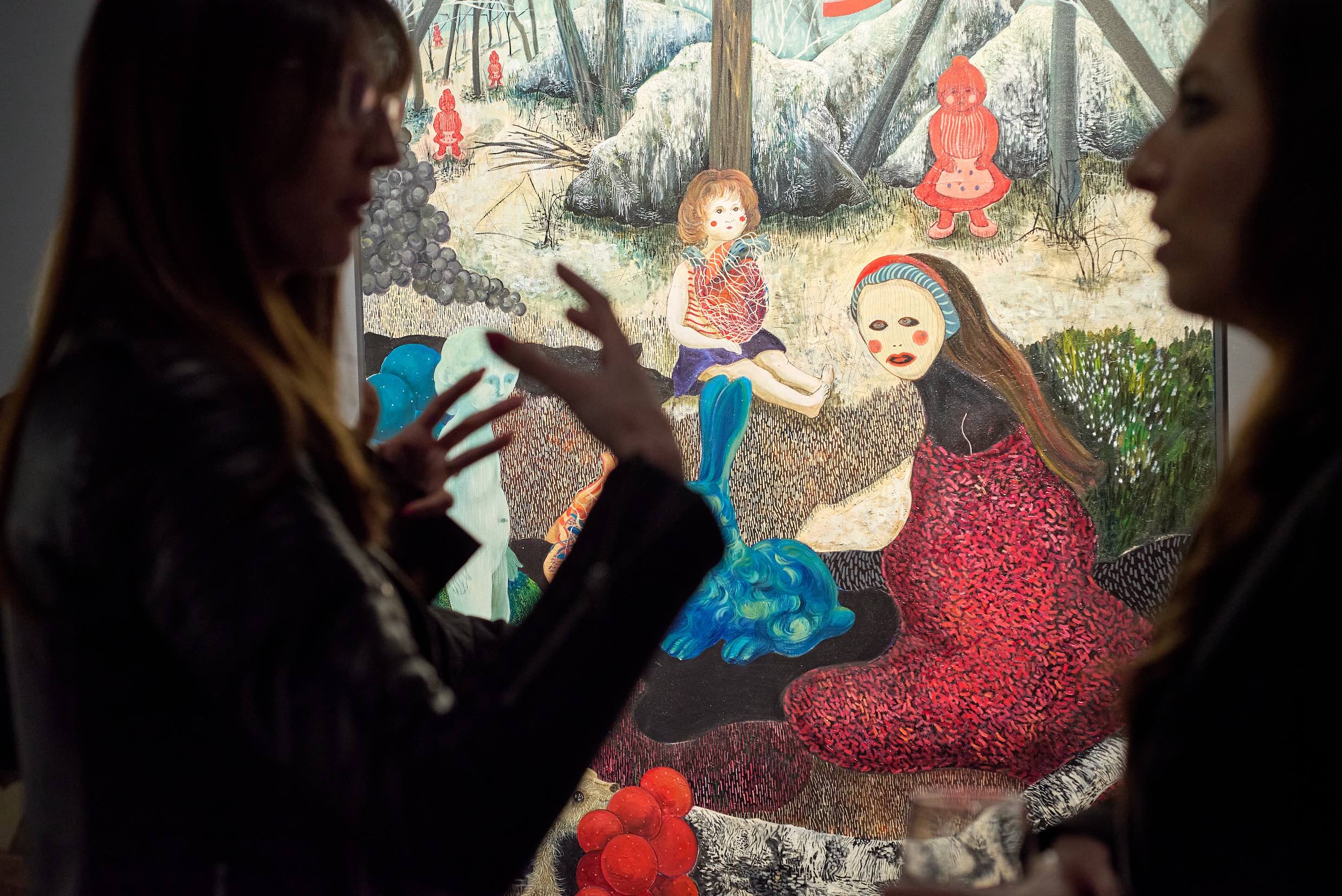 k. Pirkovic. foto. M.Konjikušić.jpg  Samostalna izložba Kristine Pirković u Salonu Muzeja grada Beograda, pod nazivom Kraj sveta i još jedan dan