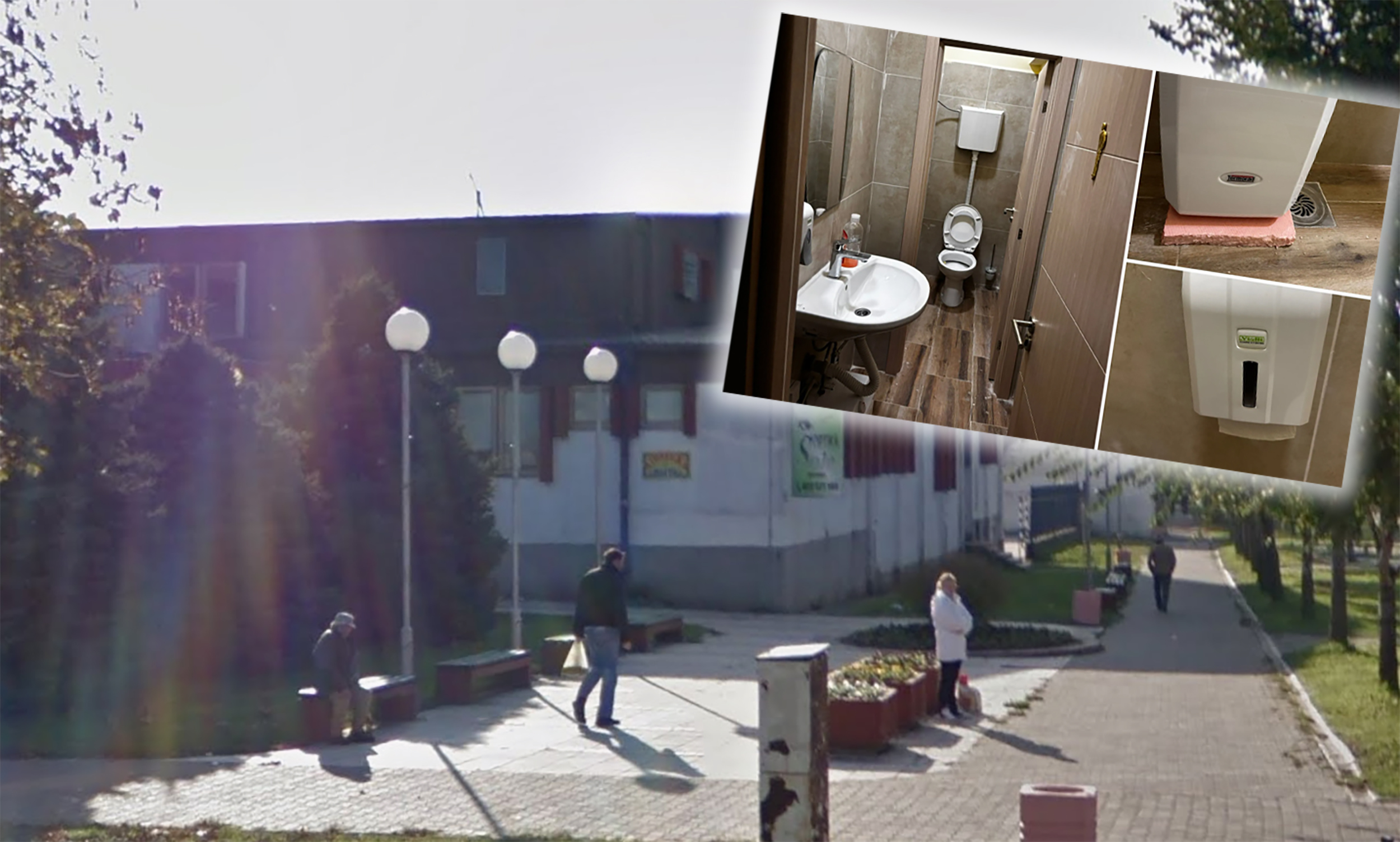 Dom kulture Beška, toalet kombo