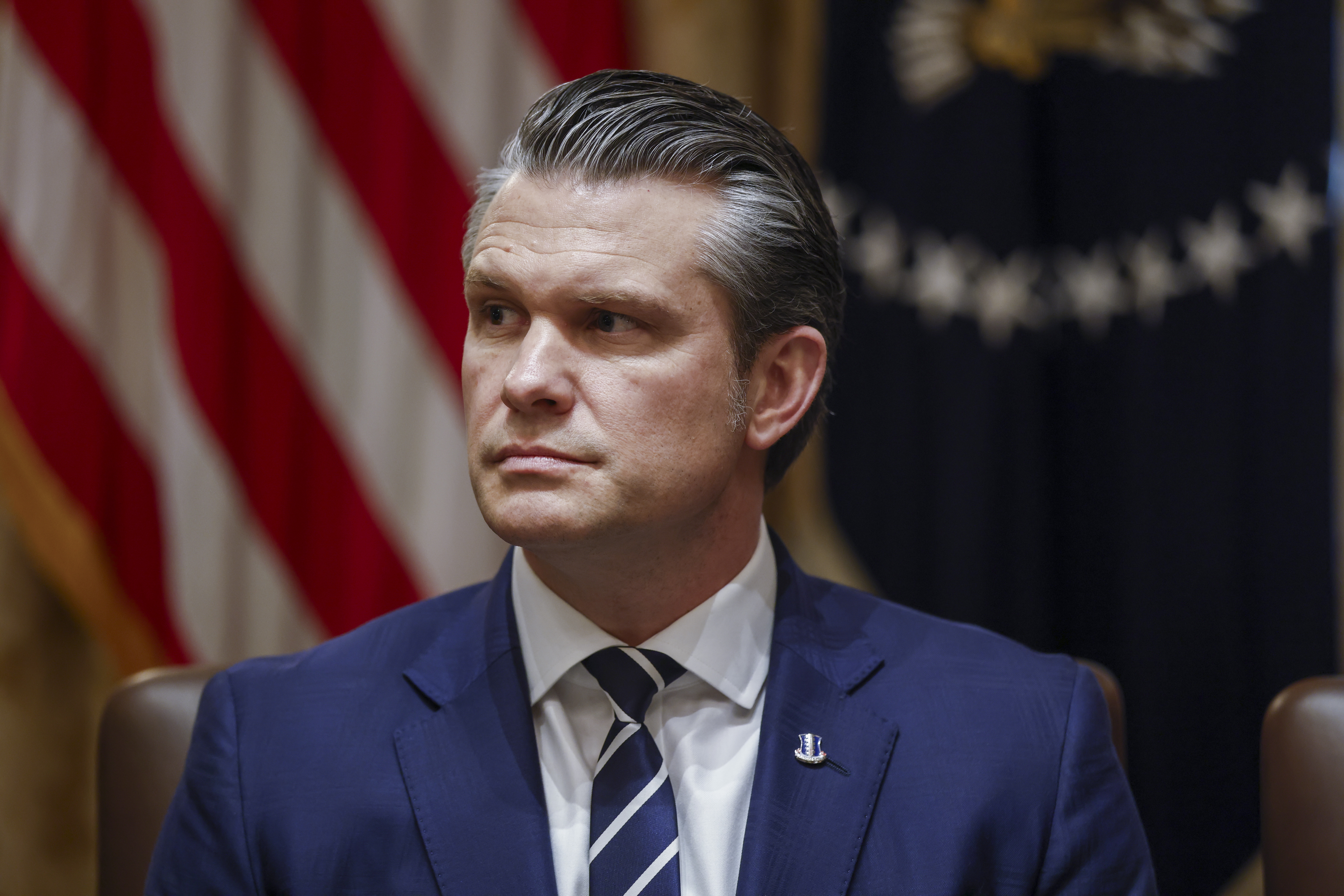 epa12851182 US Secretary of Defense Pete Hegseth