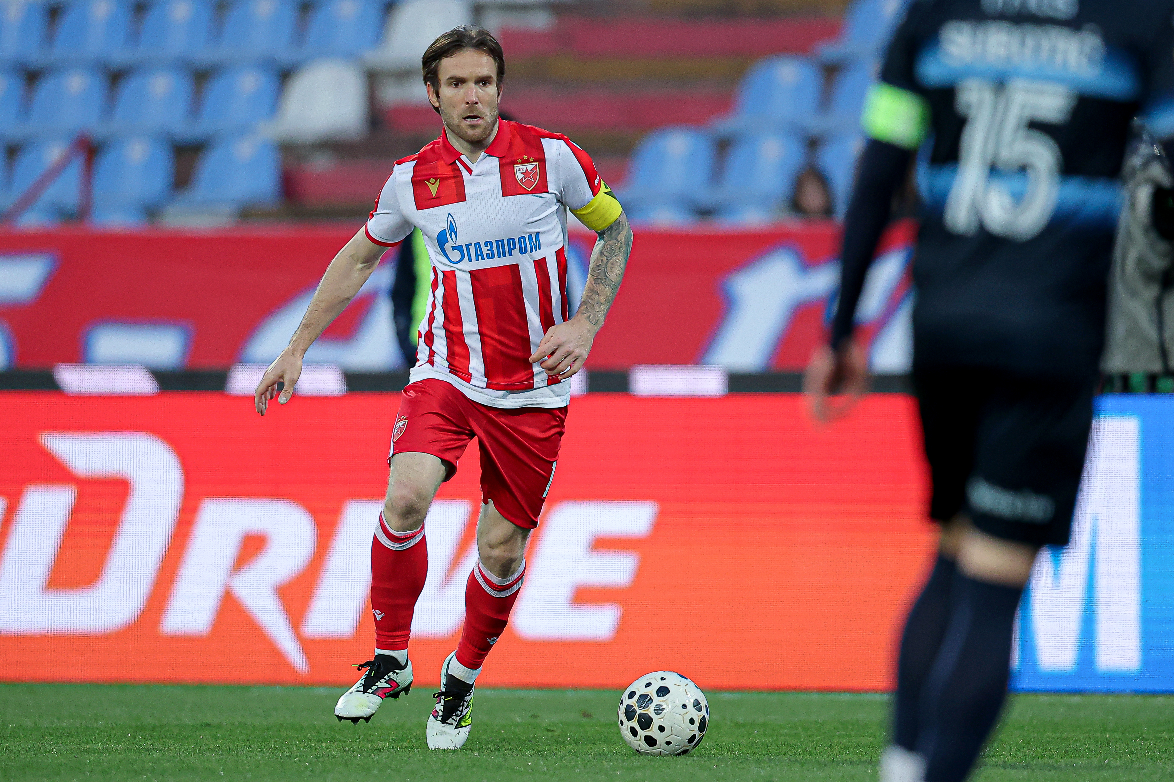 Belgrade, Serbia. April 9th 2026. during Serbian Superleague football match between Crvena Zvezda (Red Star) and Spartak on April 9. 2026. in Belgrade, Serbia.(photo by Pedja Milosavljevic/STARSPORT ©)