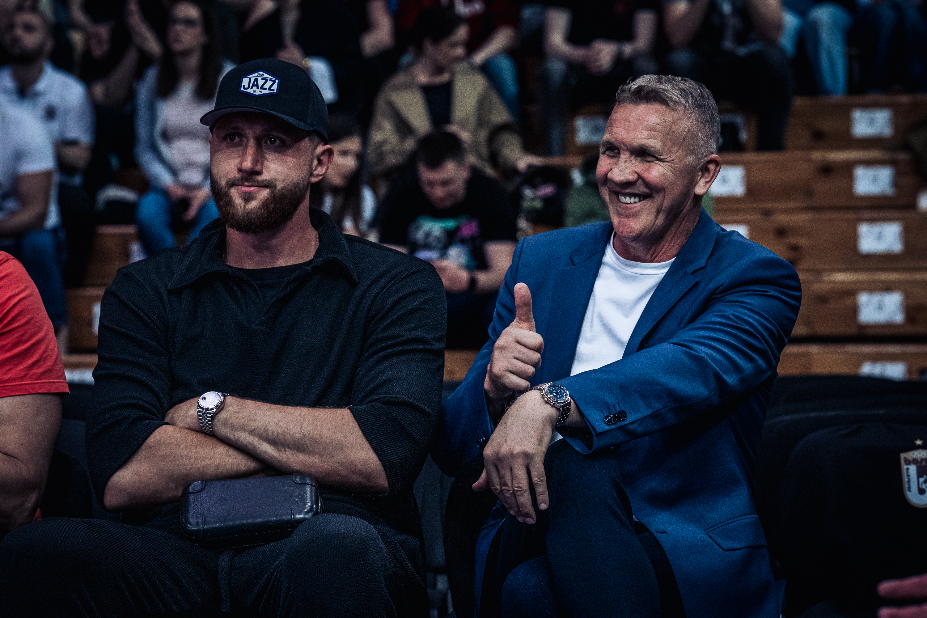 Jusuf Nurkić i Mihamed Konjić, Foto: ABA liga/Bosna/Ednan Turalić