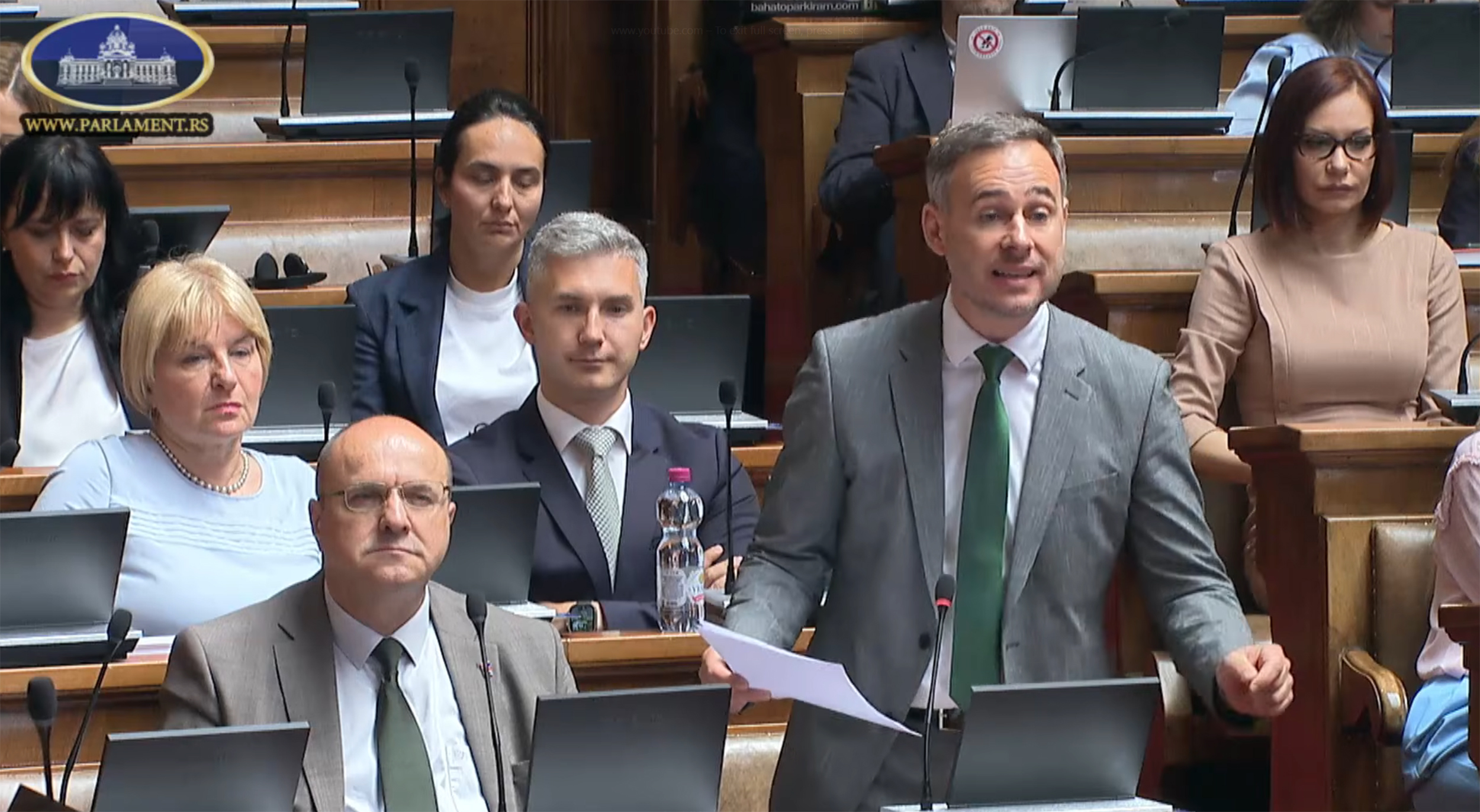Skupština Srbije zasedanje sednica rasprava miroslav alekić