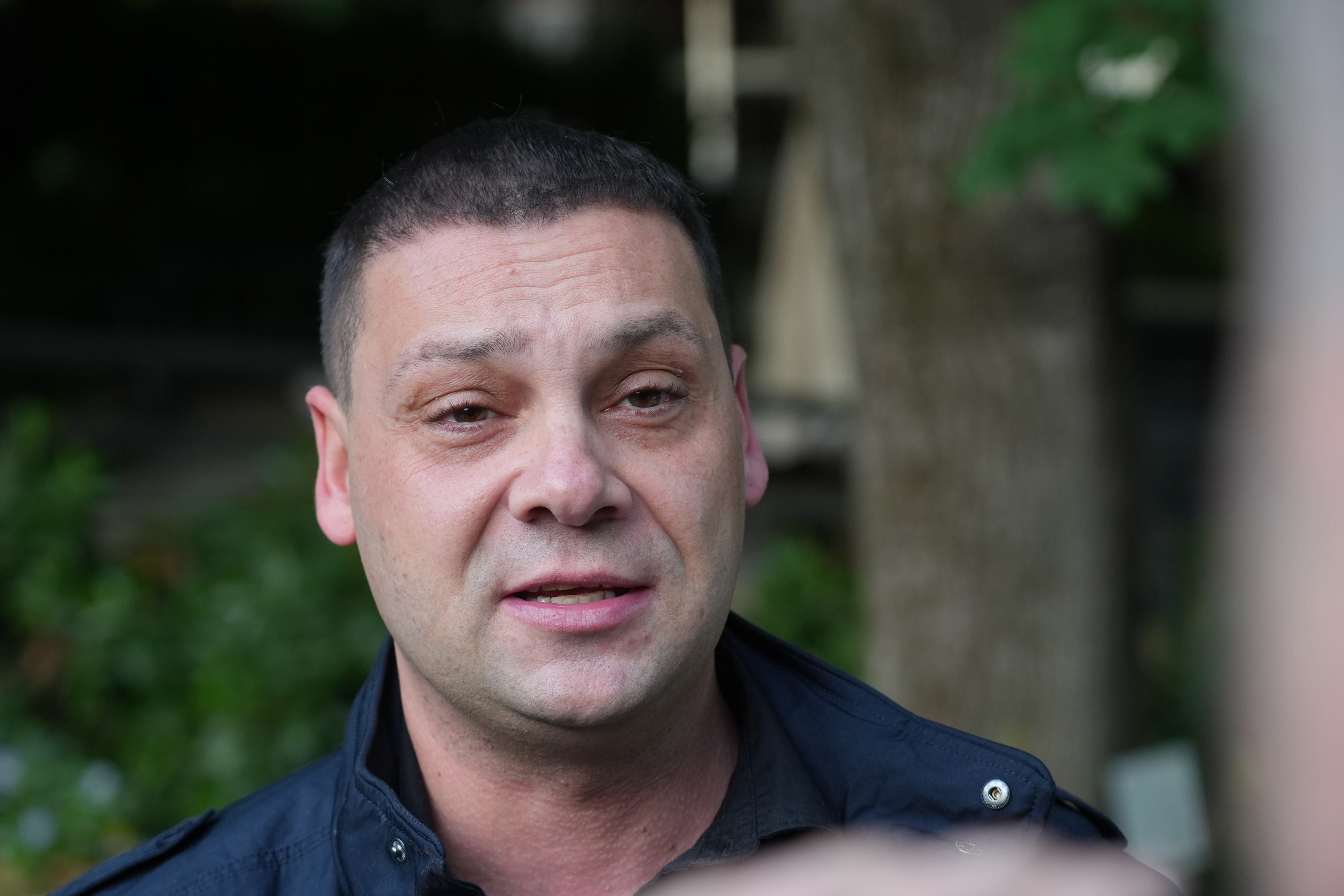 Pevac Ljuba Perucica i njegova supruga, nekadasnja voditeljka Katarina Kolozeus, organizovali su proslavu krstenja i prvog rodjendana cerke Katje u restoranu Topciderac. Photo: Antonio Ahel/ATAImages