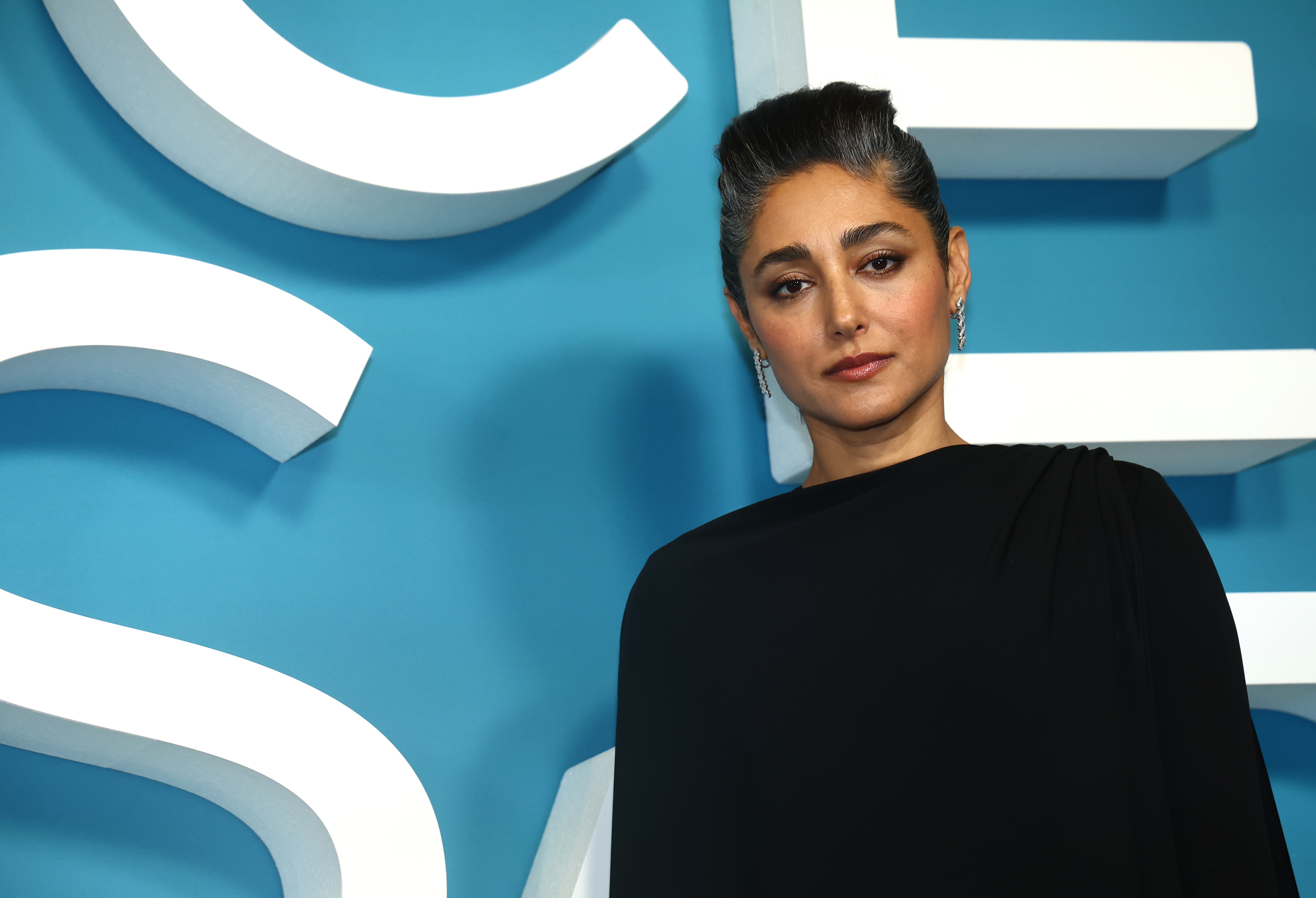 epa12780057 Golshifteh Farahani poses in the press room