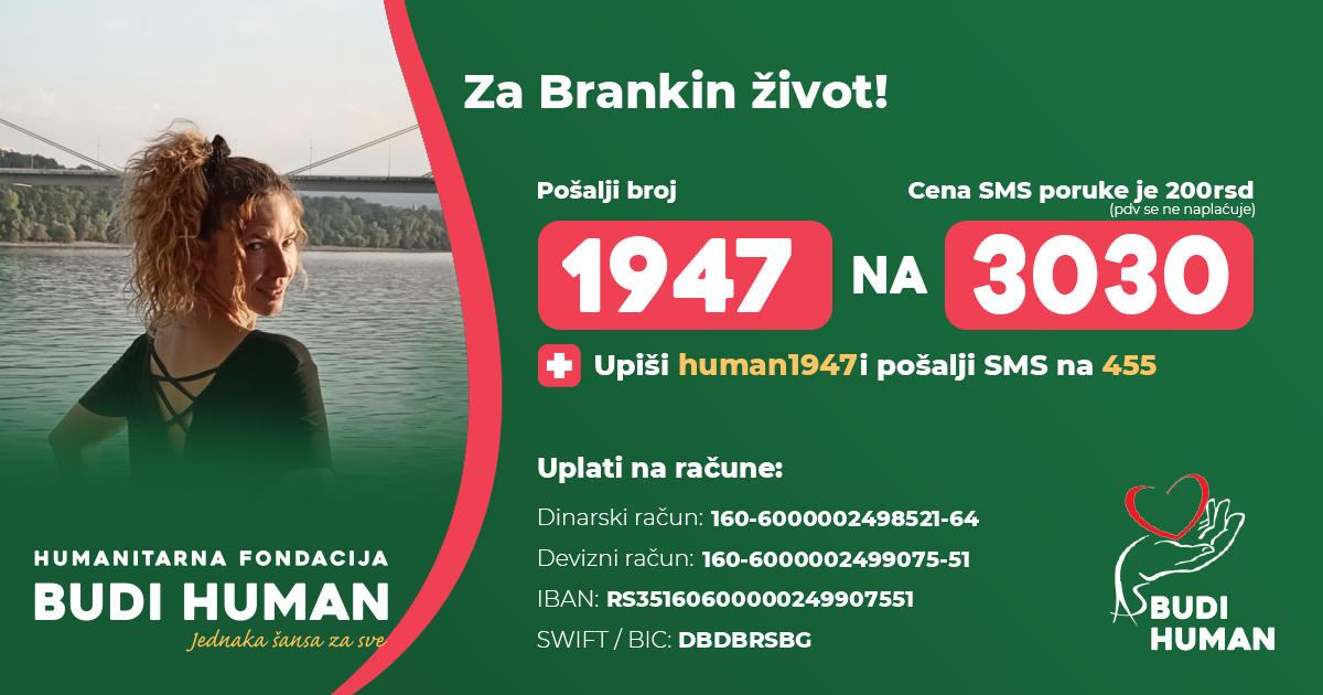 Branka Pavković, humanitarna akcija