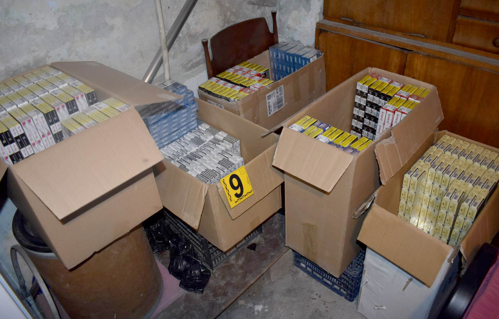 Cigarete, šverc, krijumčarenje, hapšenje, policija