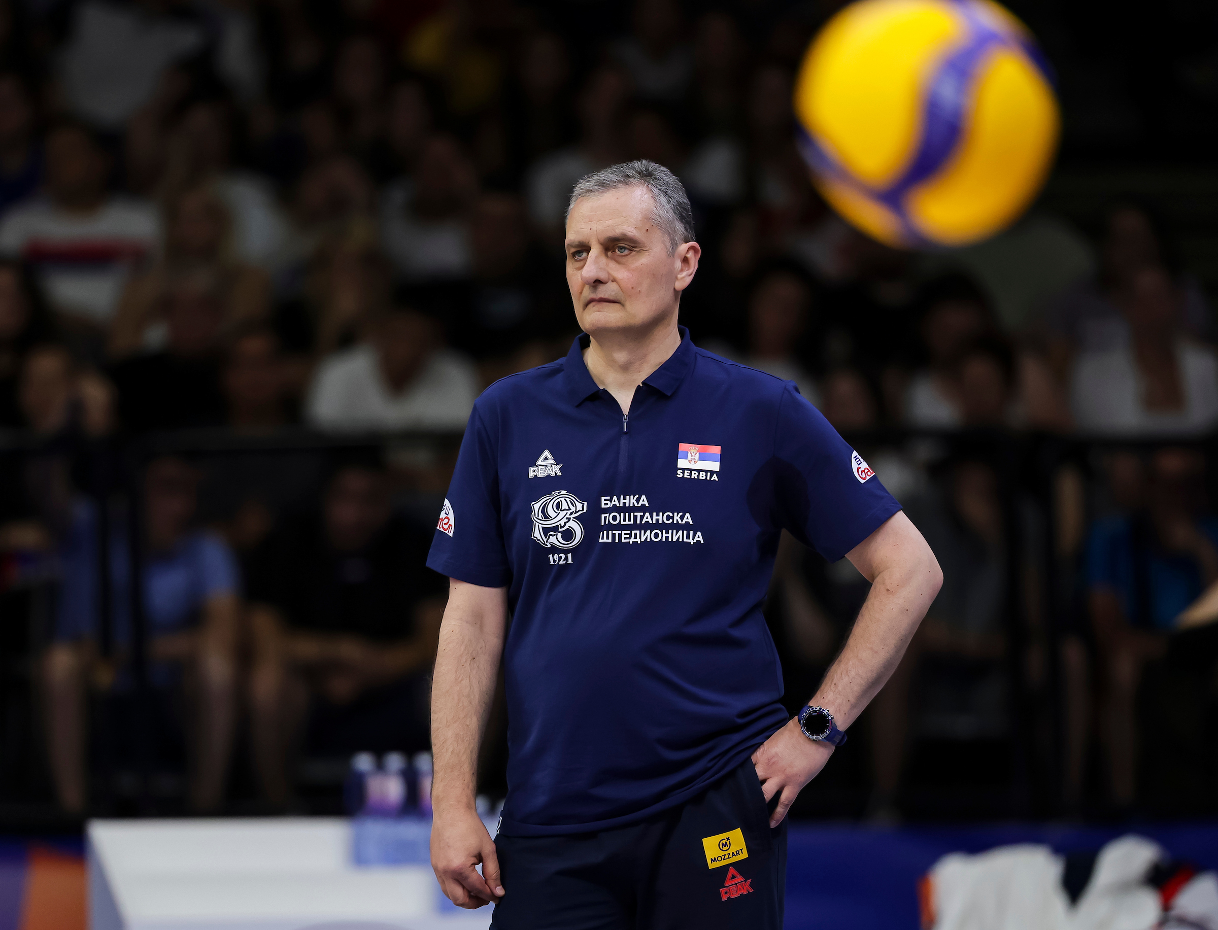 Head coach Zoran Terzic of Serbia