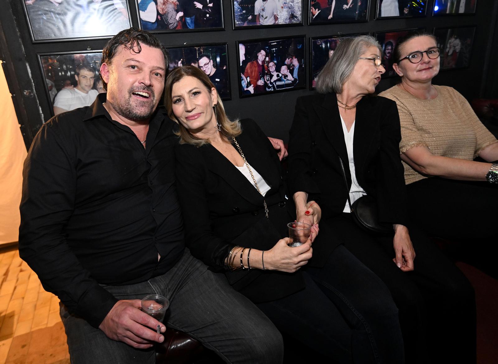 21.02.2023., Zagreb - Proslava 53. rodjendana kluba Saloon. Kumovi kluba ove godine su Mirna Berend i Tarik Filipovic. Goran Zupanac Zupa Photo: Marko Lukunic/PIXSELL