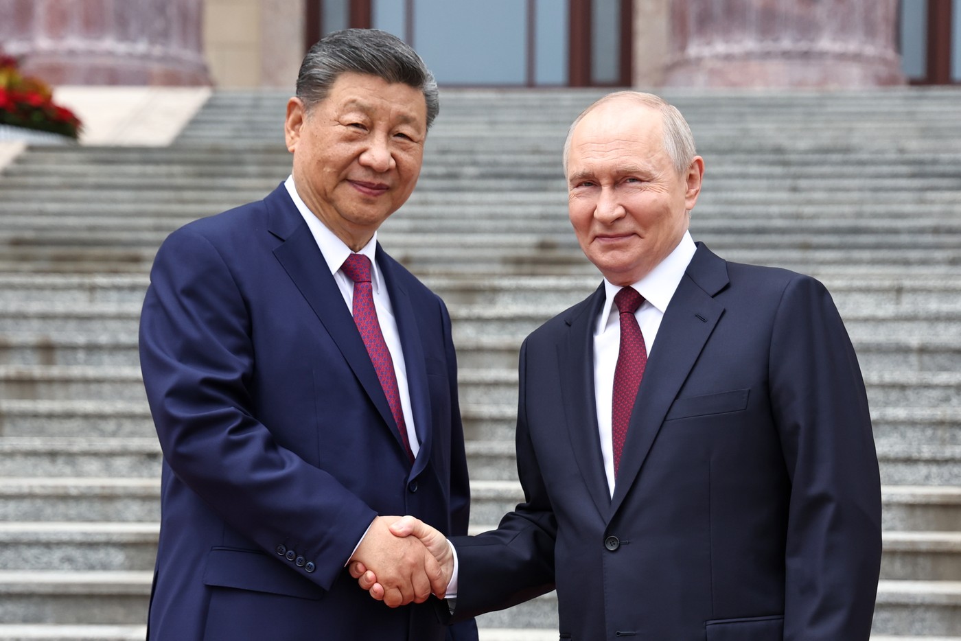 Si Đinping i Vladimir Putin