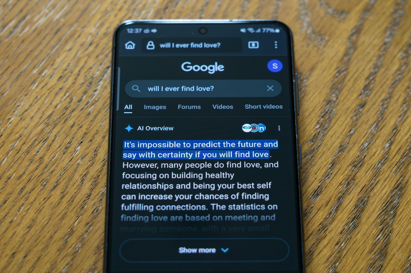 Google AI Overview
