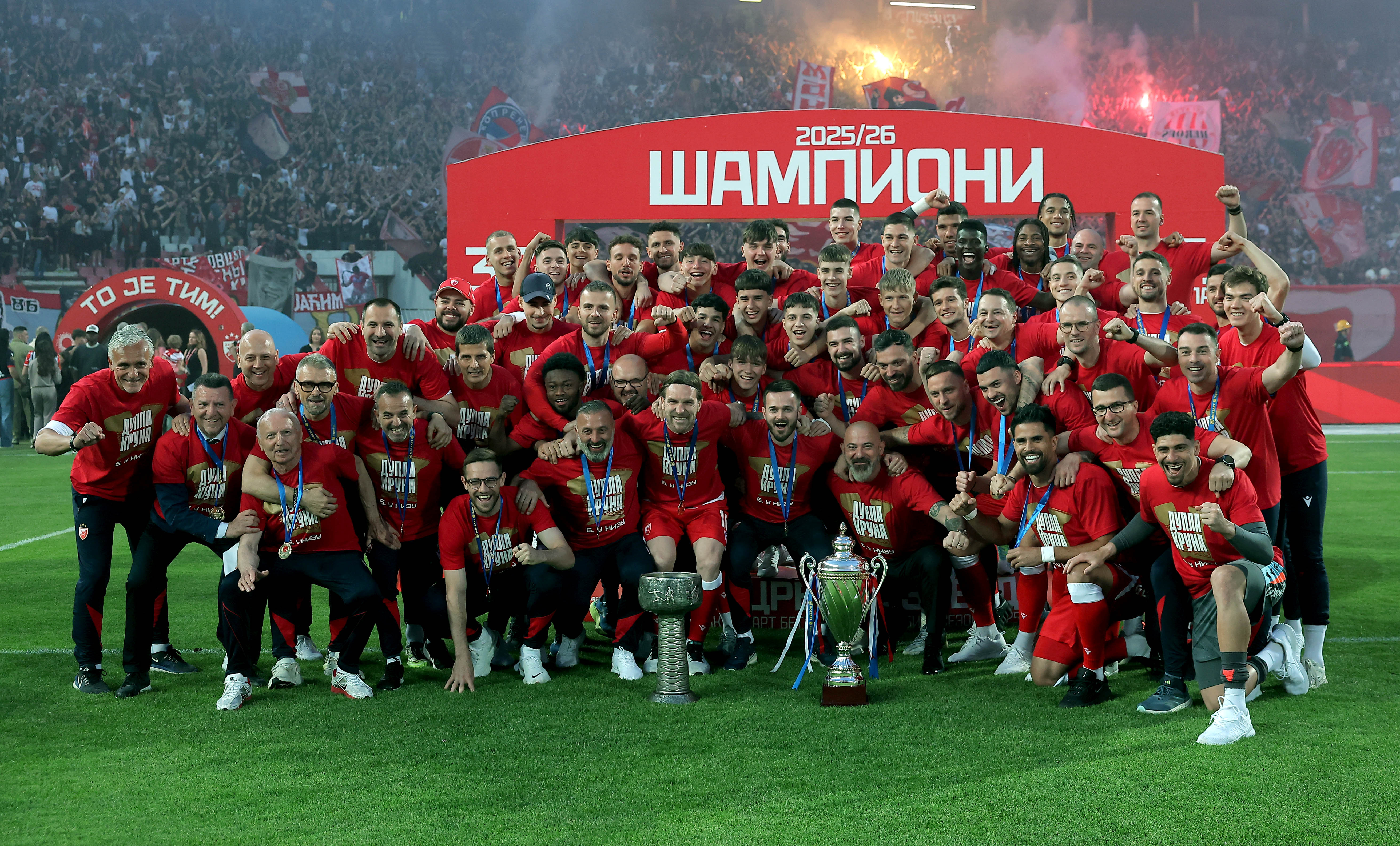 Crvena zvezda šampion Srbije 2026. godina