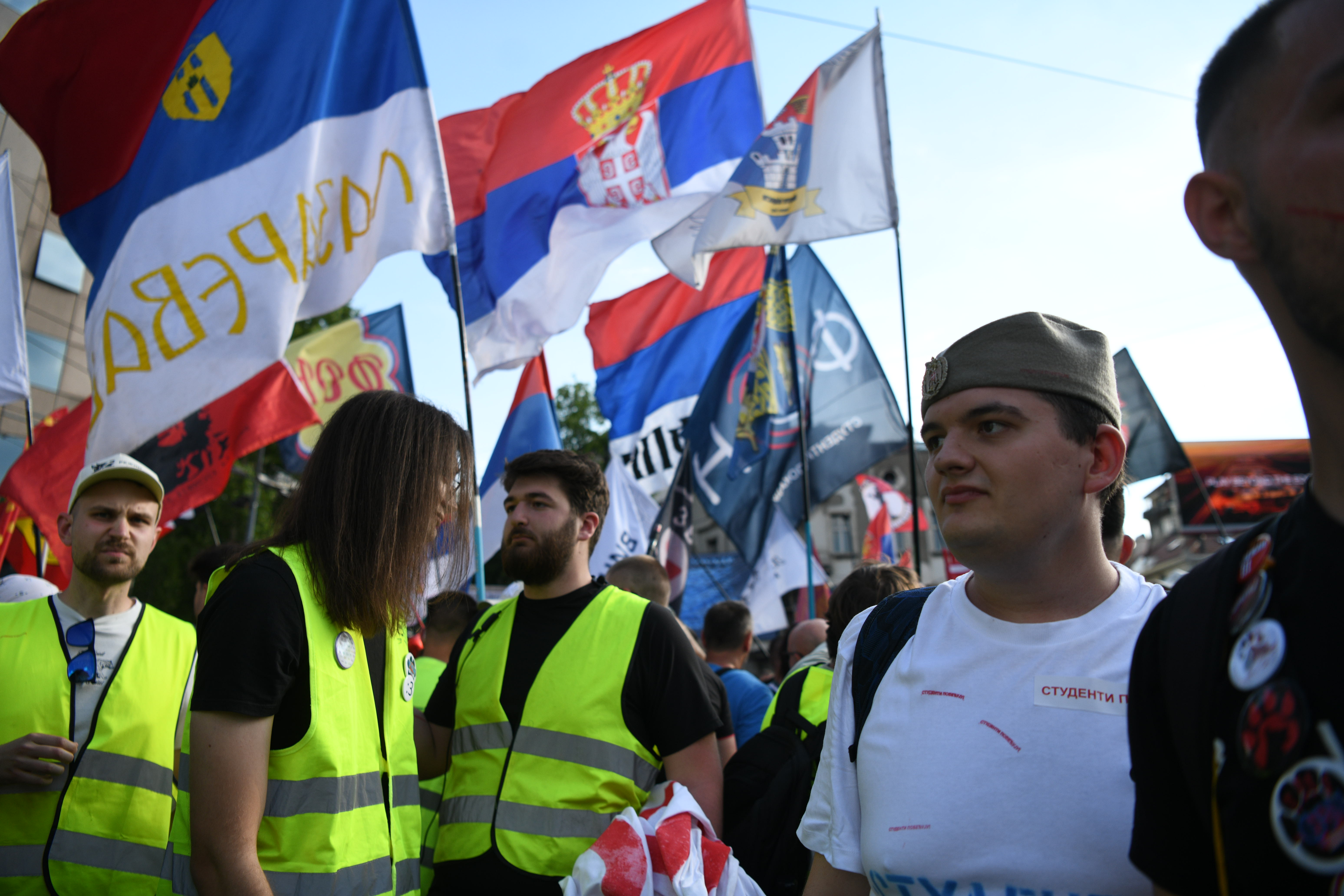 Protest Ti i ja, Slavija, jer studenti pobeđuju  Foto:FilipKrainčanić/Nova.rs