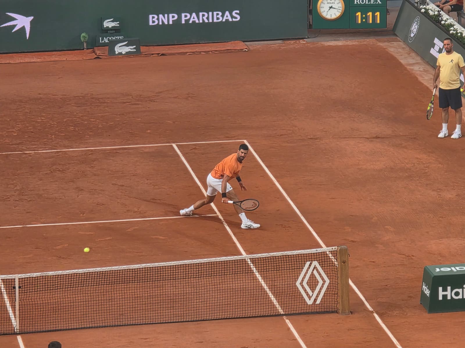 Novak Đoković na Rolan Garosu