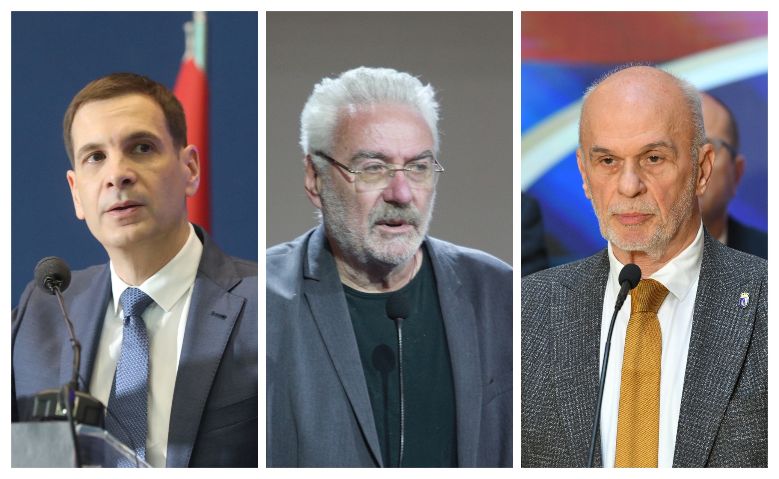 kombo Miloš Jovanović, Branimir Nestorović i Vojislav Mihailović
