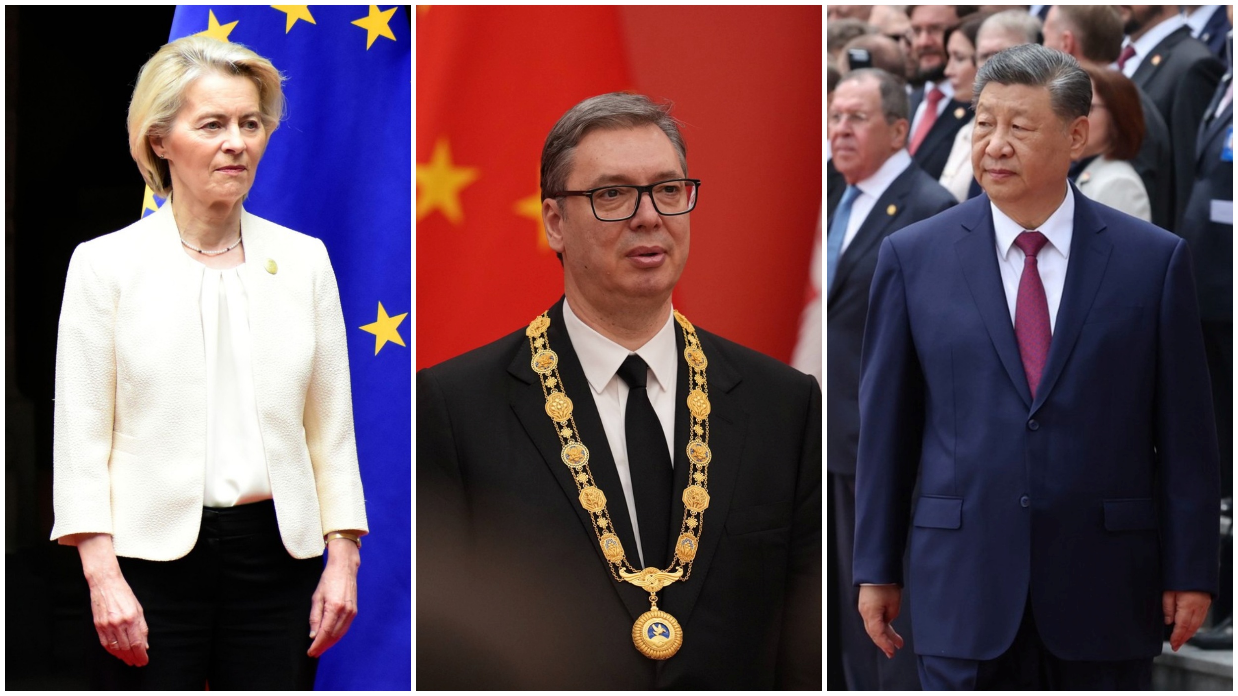 ursula fon der lajen aleksandar vučić si đinping kombo