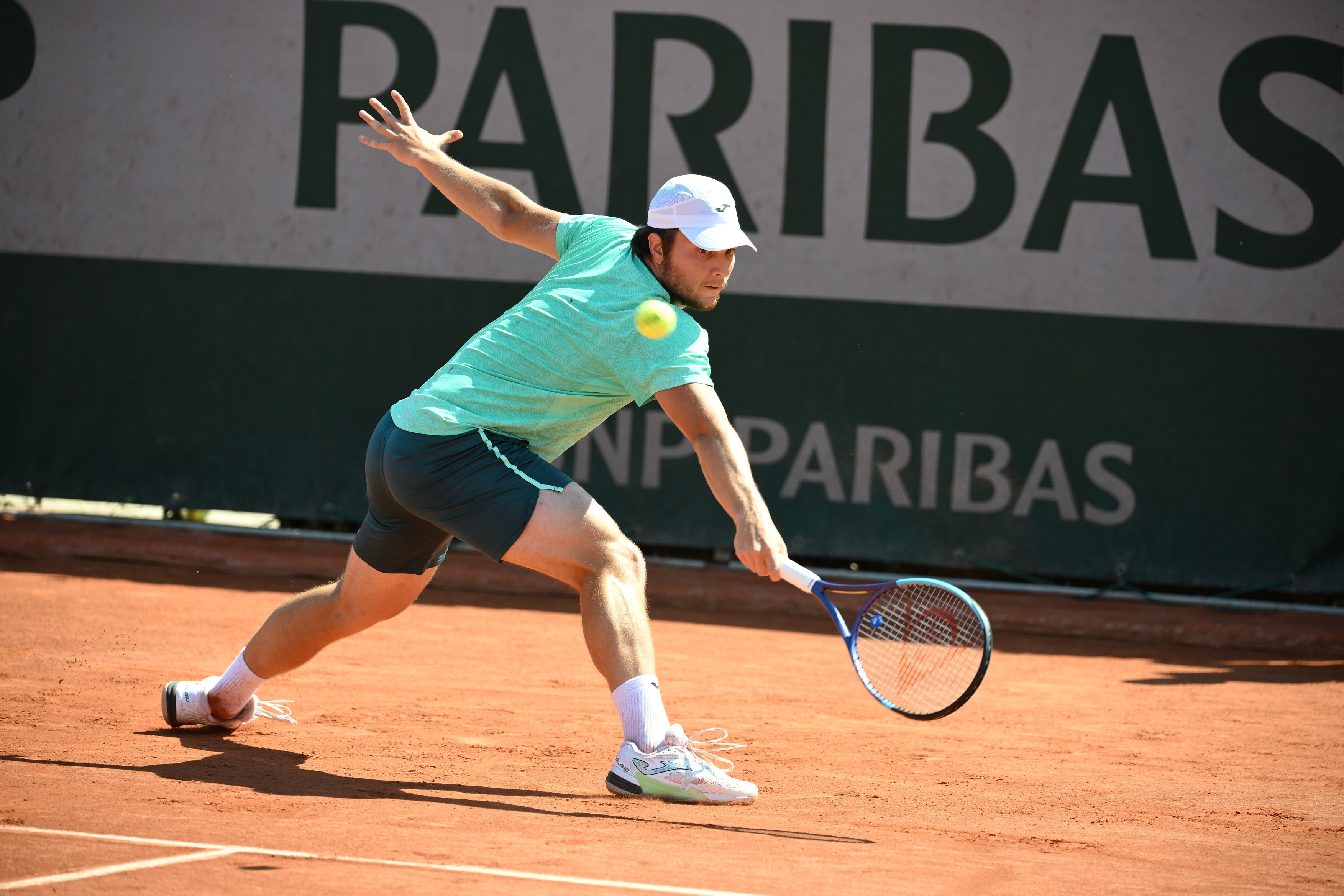 Miomir Kecmanovic (SRB) during her second round during Roland Garros 2026.