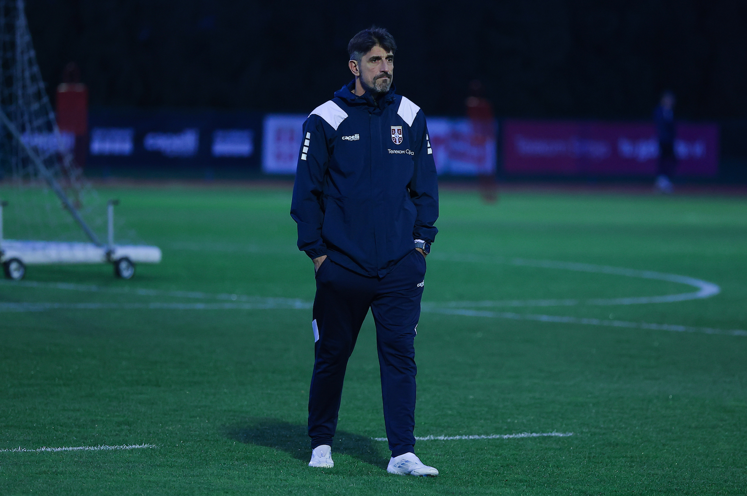 Serbia's head coach Veljko Paunovic.