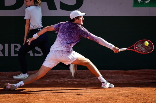 Joao FONSECA of Brazil during the fourth day of the Roland-Garros 2026