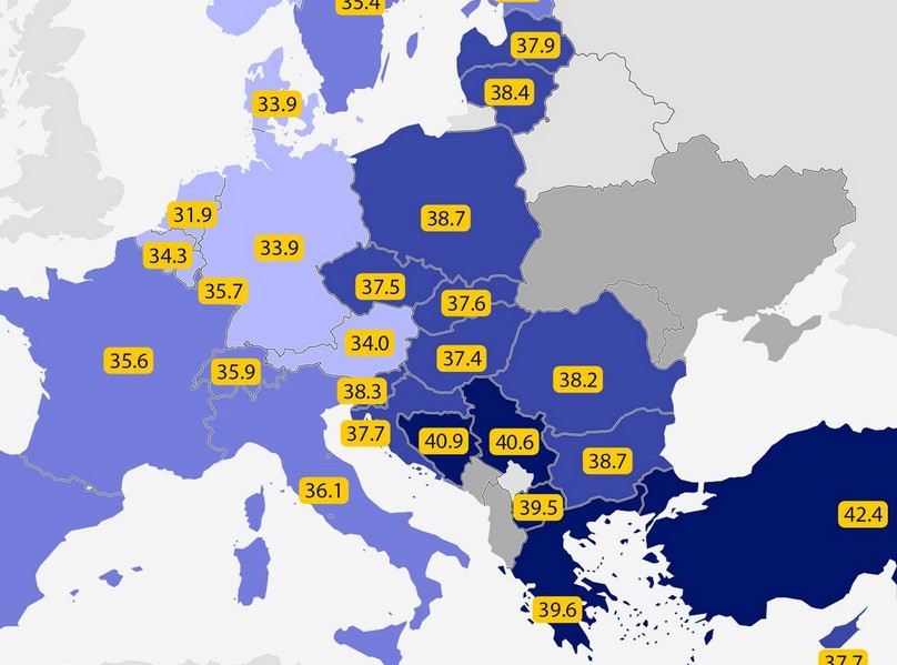 Koliko nedeljno sati se radi u Evropi