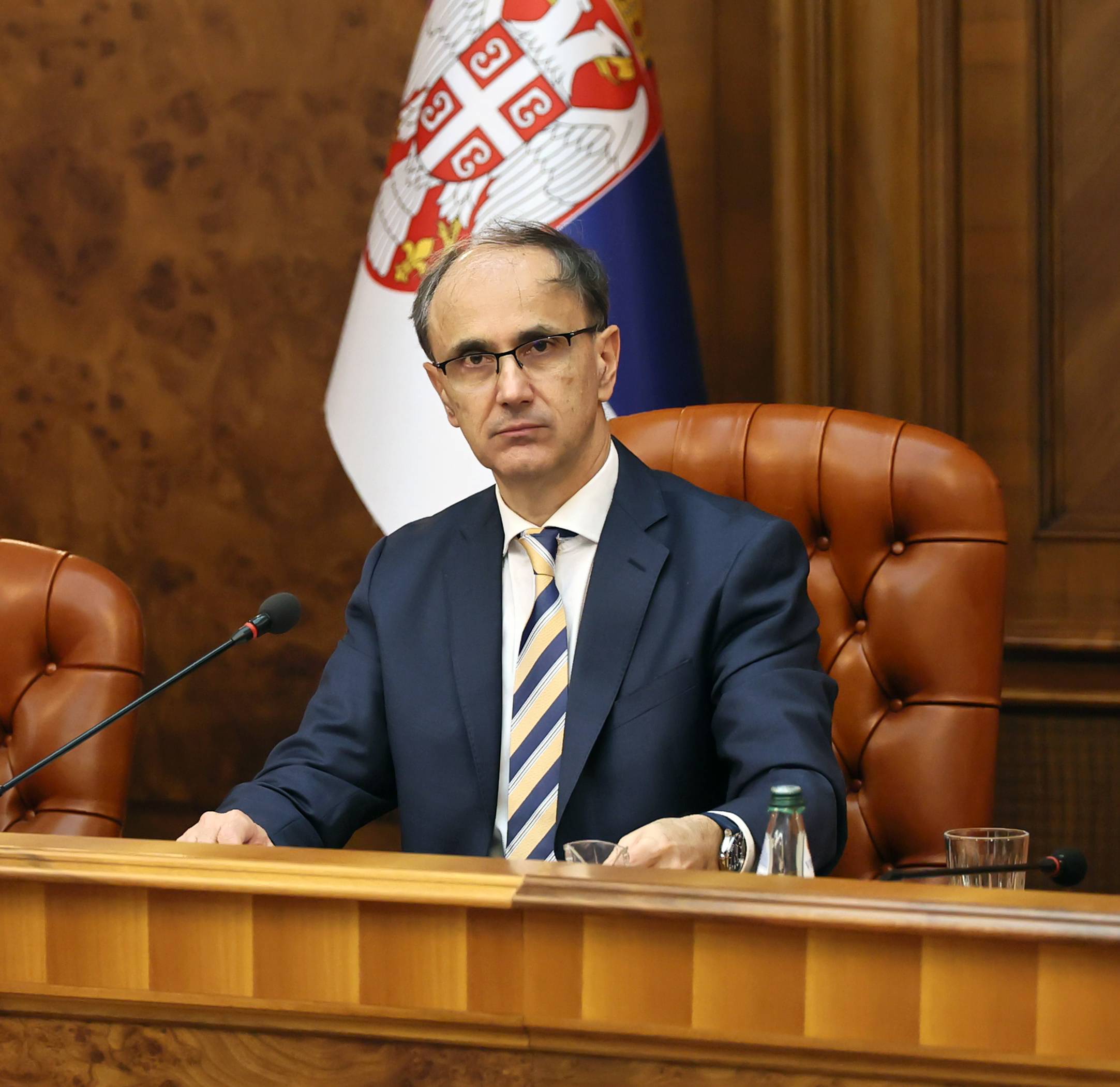 Đuro Macut Sednica Vlade Srbije