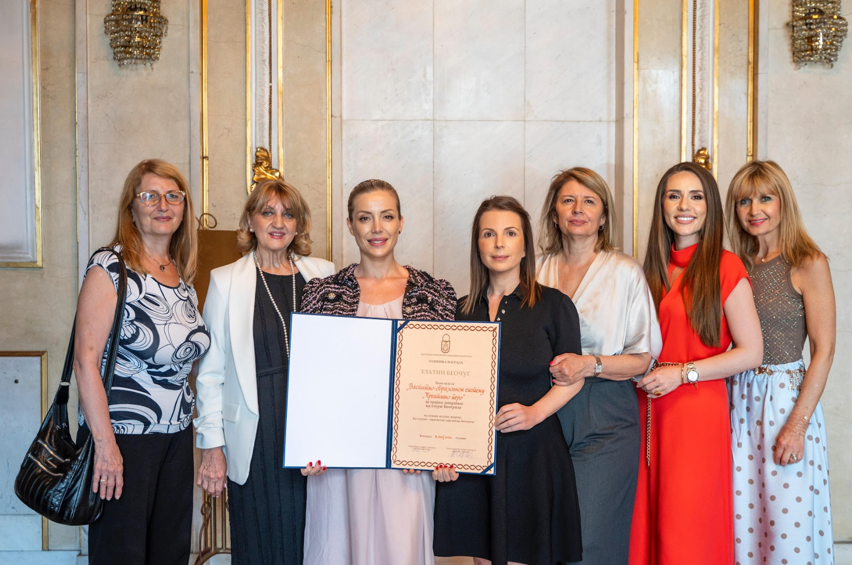 Kreativno pero dobitnik prestižne nagrade Zlatni beočug