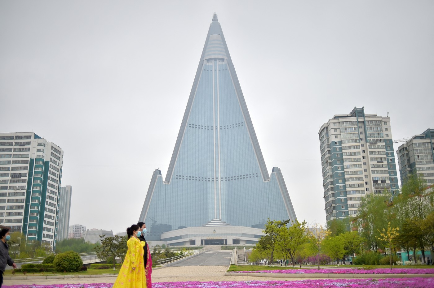 Unutrašnjost Ryugyong Hotela