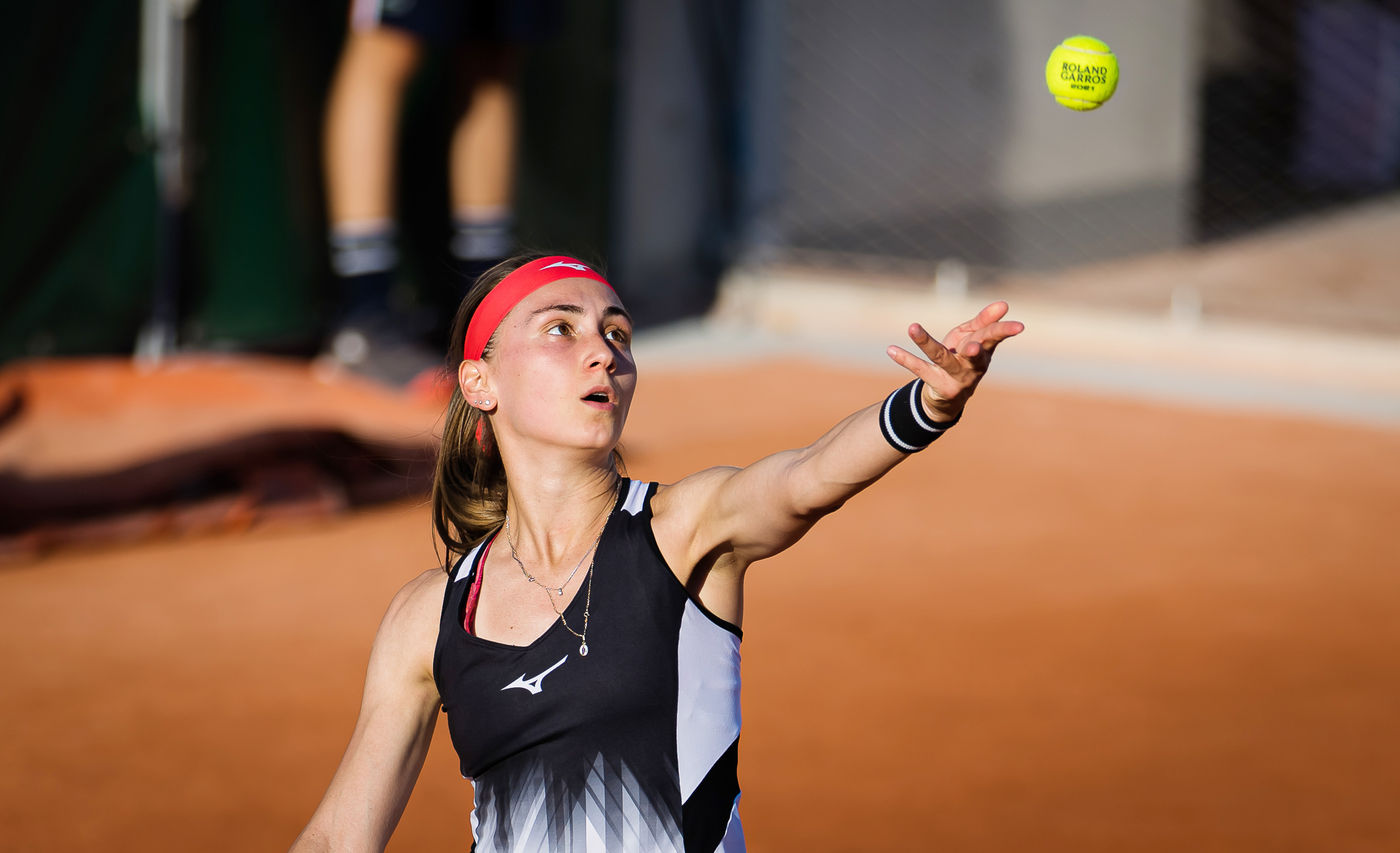 Aleksandra Krunic of Serbia, tennis, clay