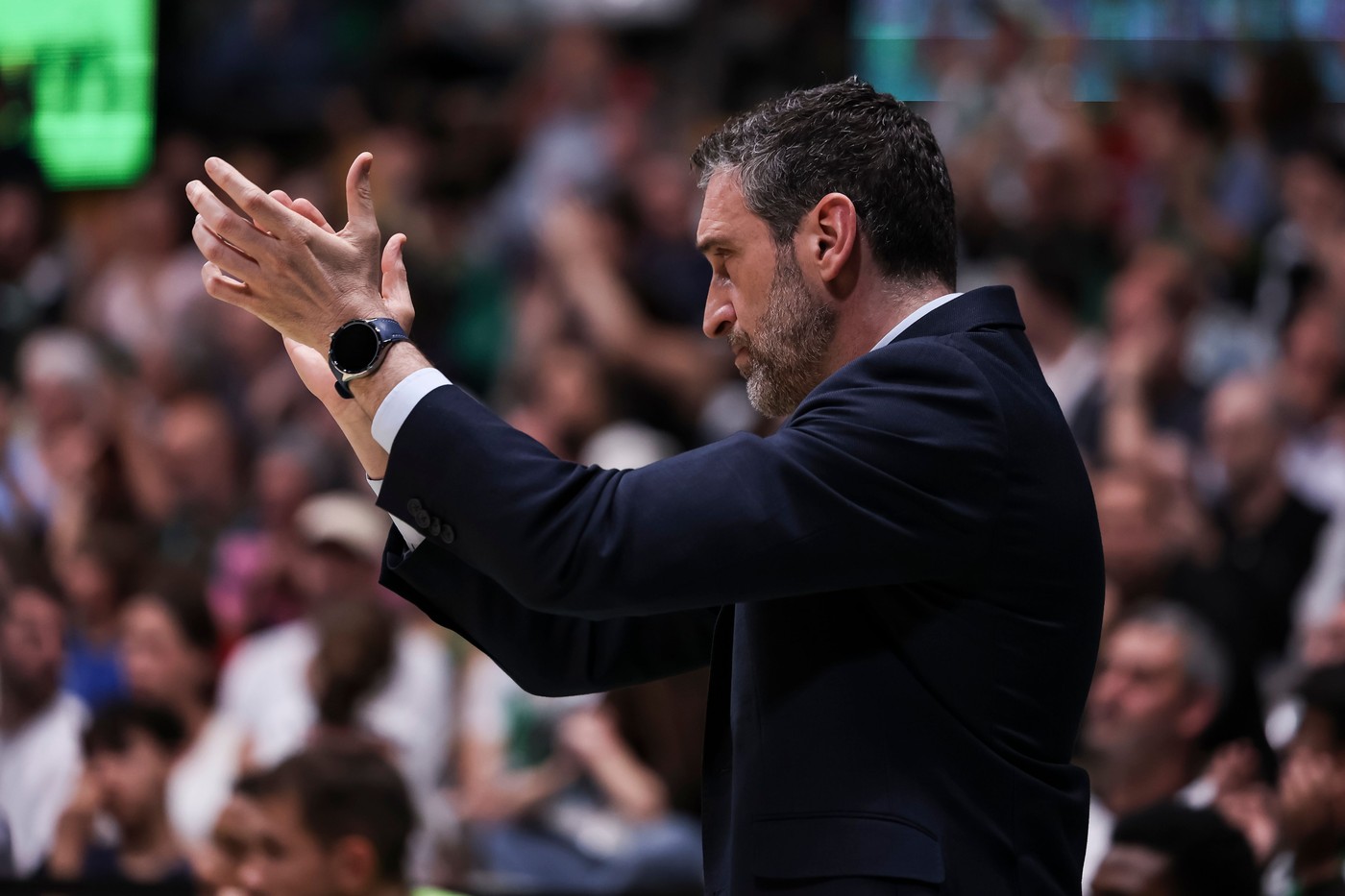 Ibon Navarro, head coach of Unicaja