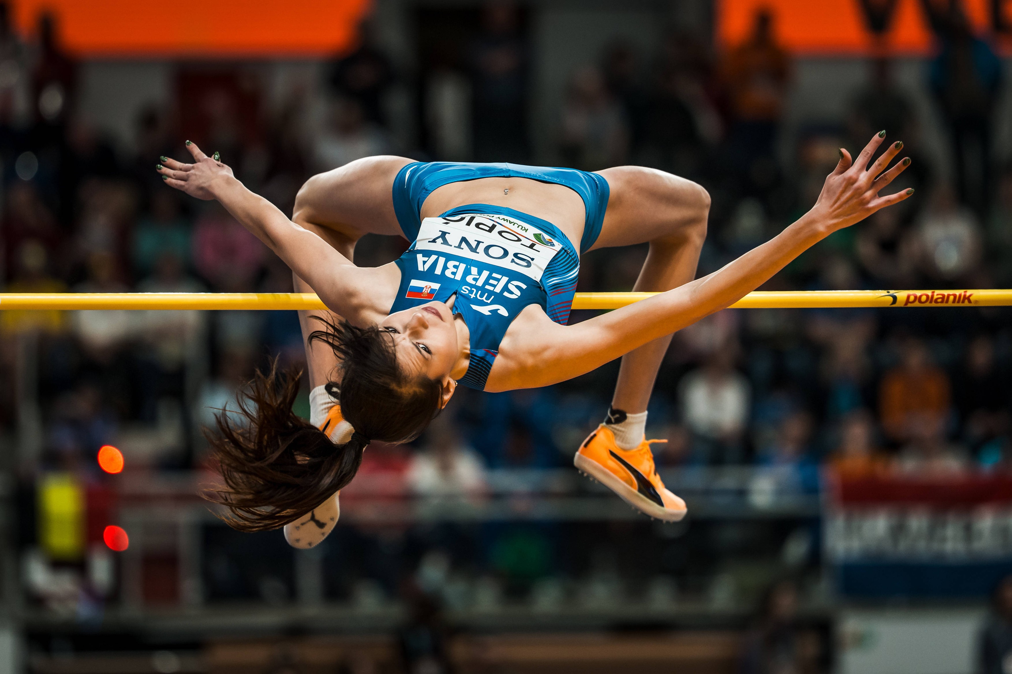 Angelina Topic SRB in the womens high jump