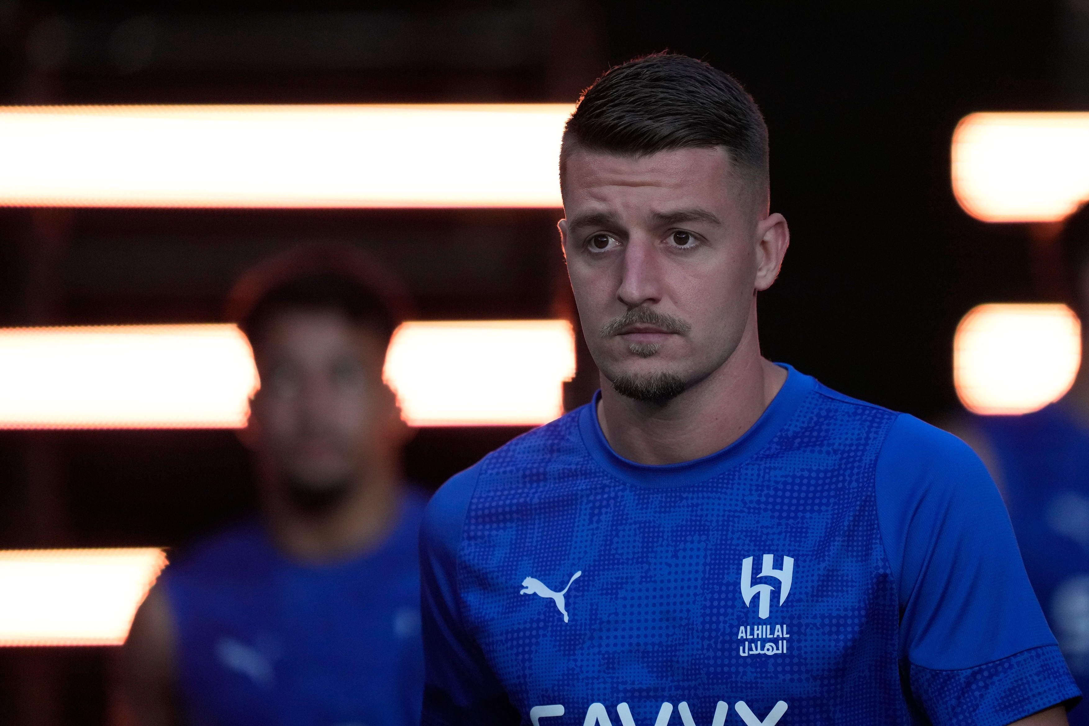 Sergej Milinkovic-Savic central midfield of Al Hilal and Serbia