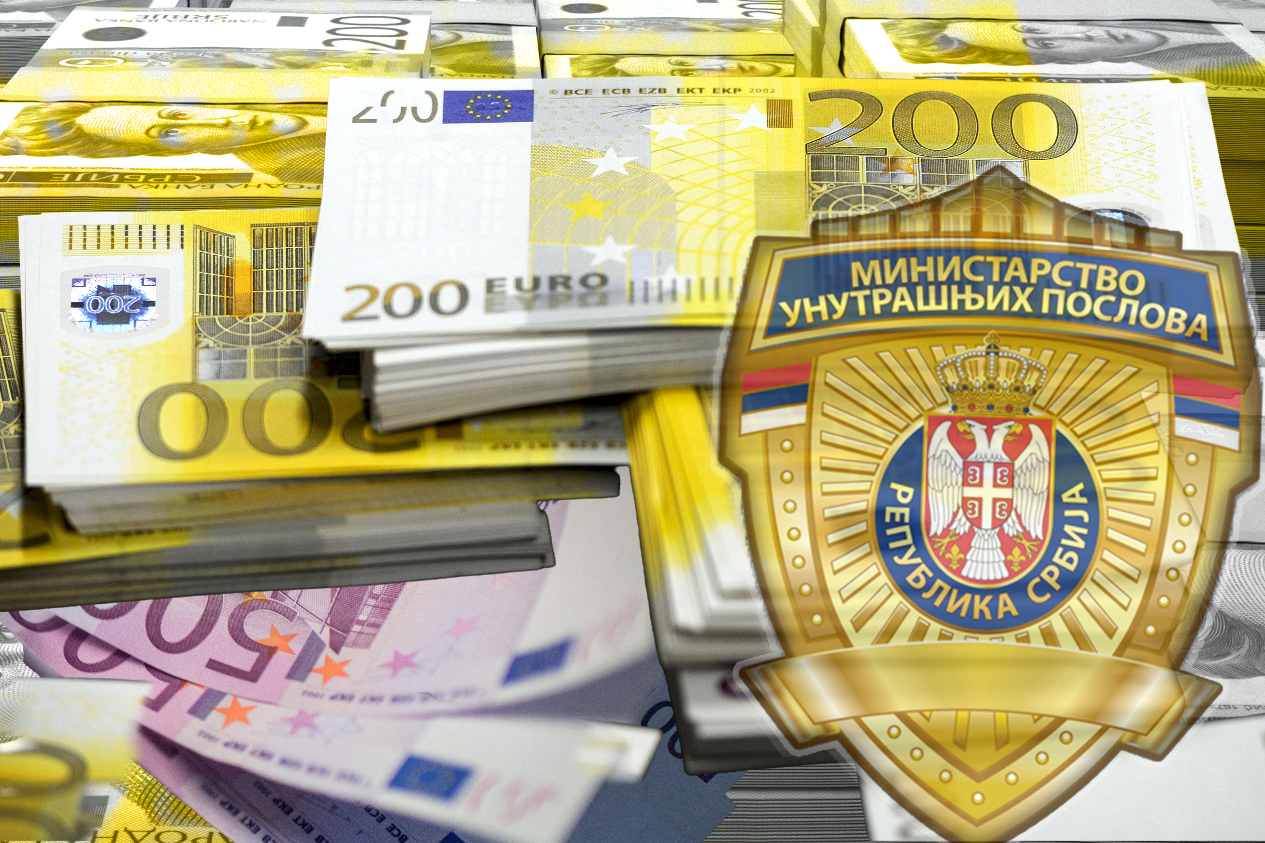epa03592541 Portuguese judiciary police seized 1,901 200 euro bank notes during an operation in Porto, Portugal, 20 February 2013. The haul is considered one of the biggest seizures ever of counterfeit money, according to reports.  EPA/FERNANDO VELUDO
