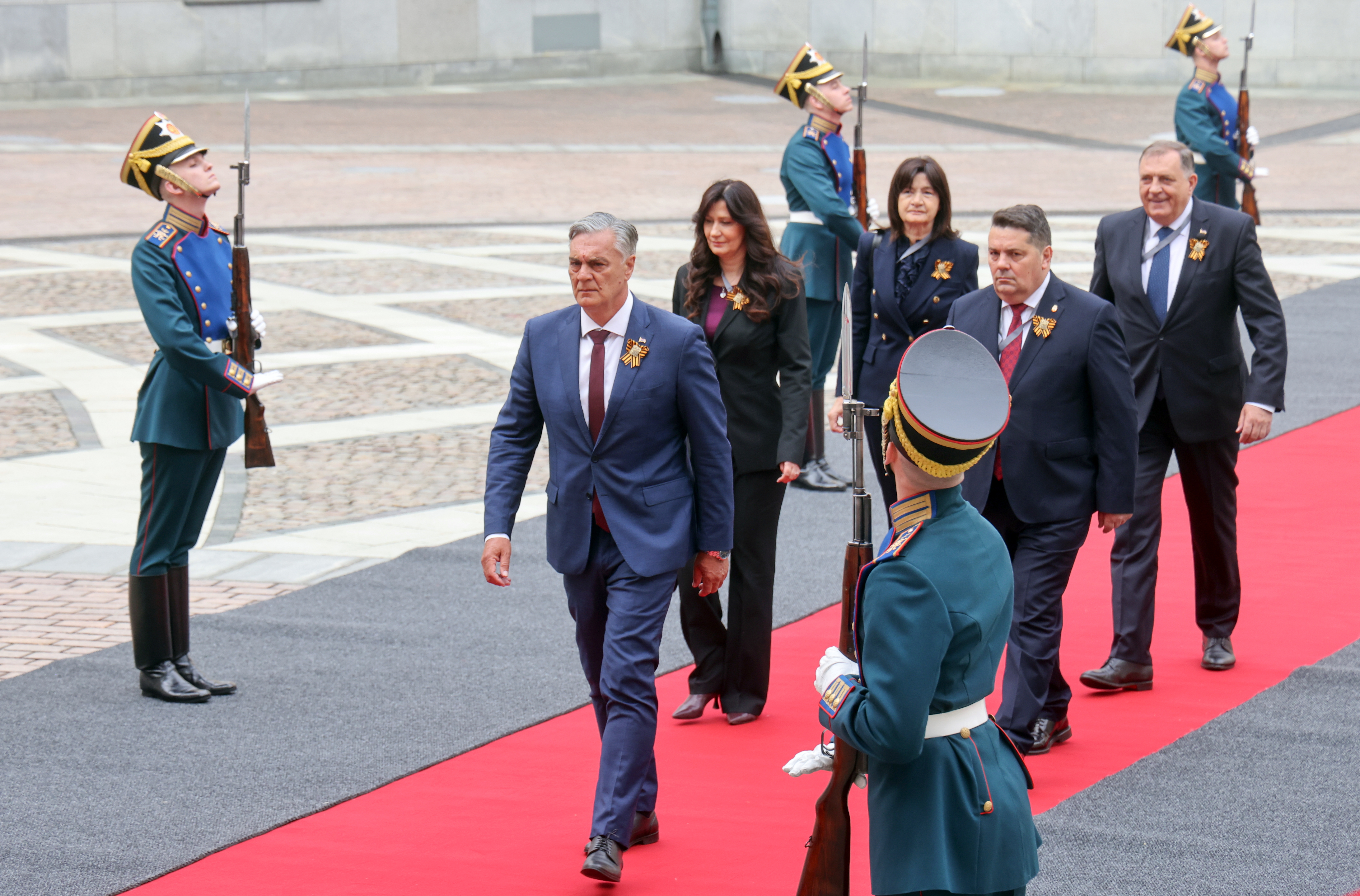 epa12943049 President of Republika Srpska Sinisa Karan, Nenad Stevandić
