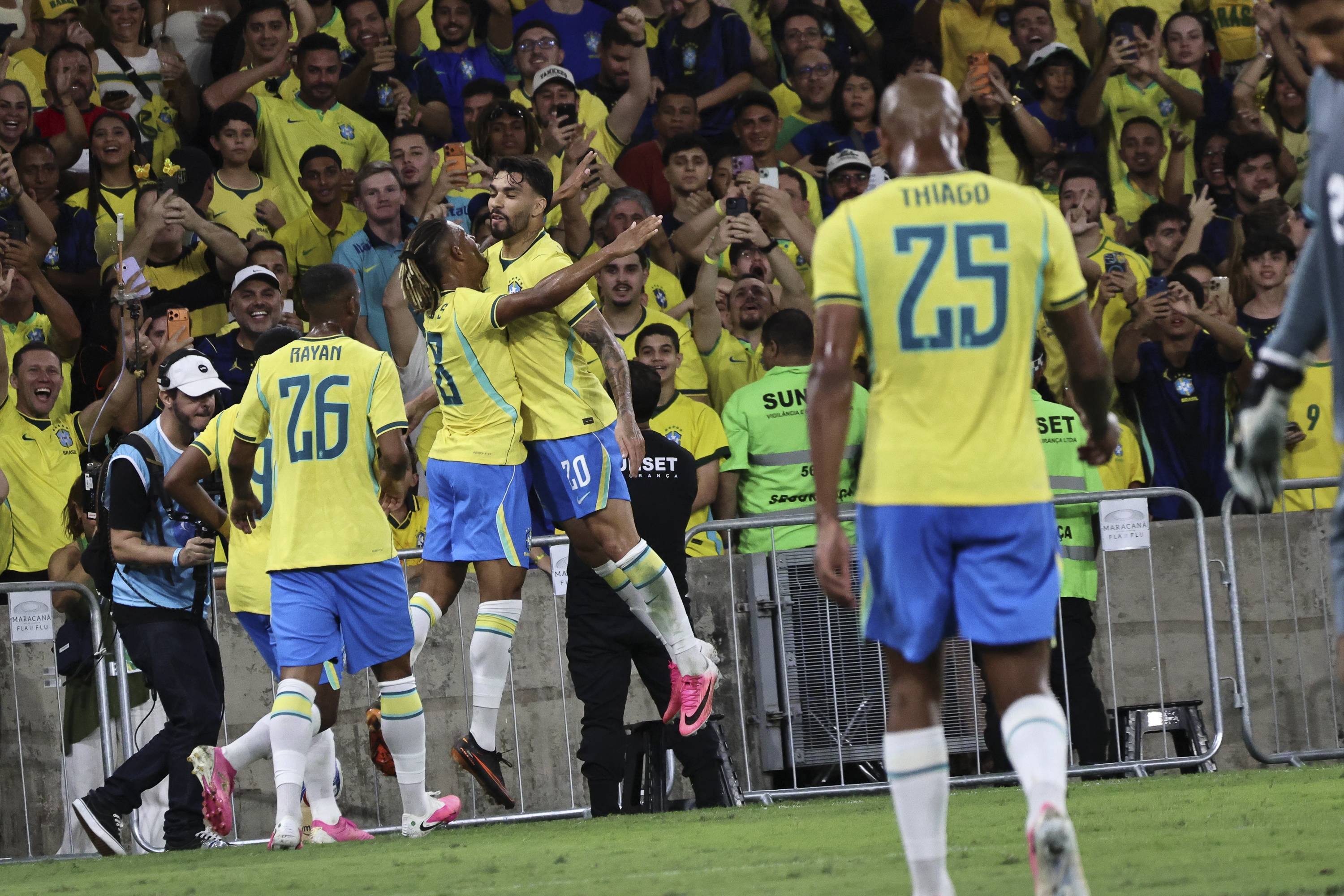 RECORD DATE NOT STATED match between the national teams of Brazil and Panama