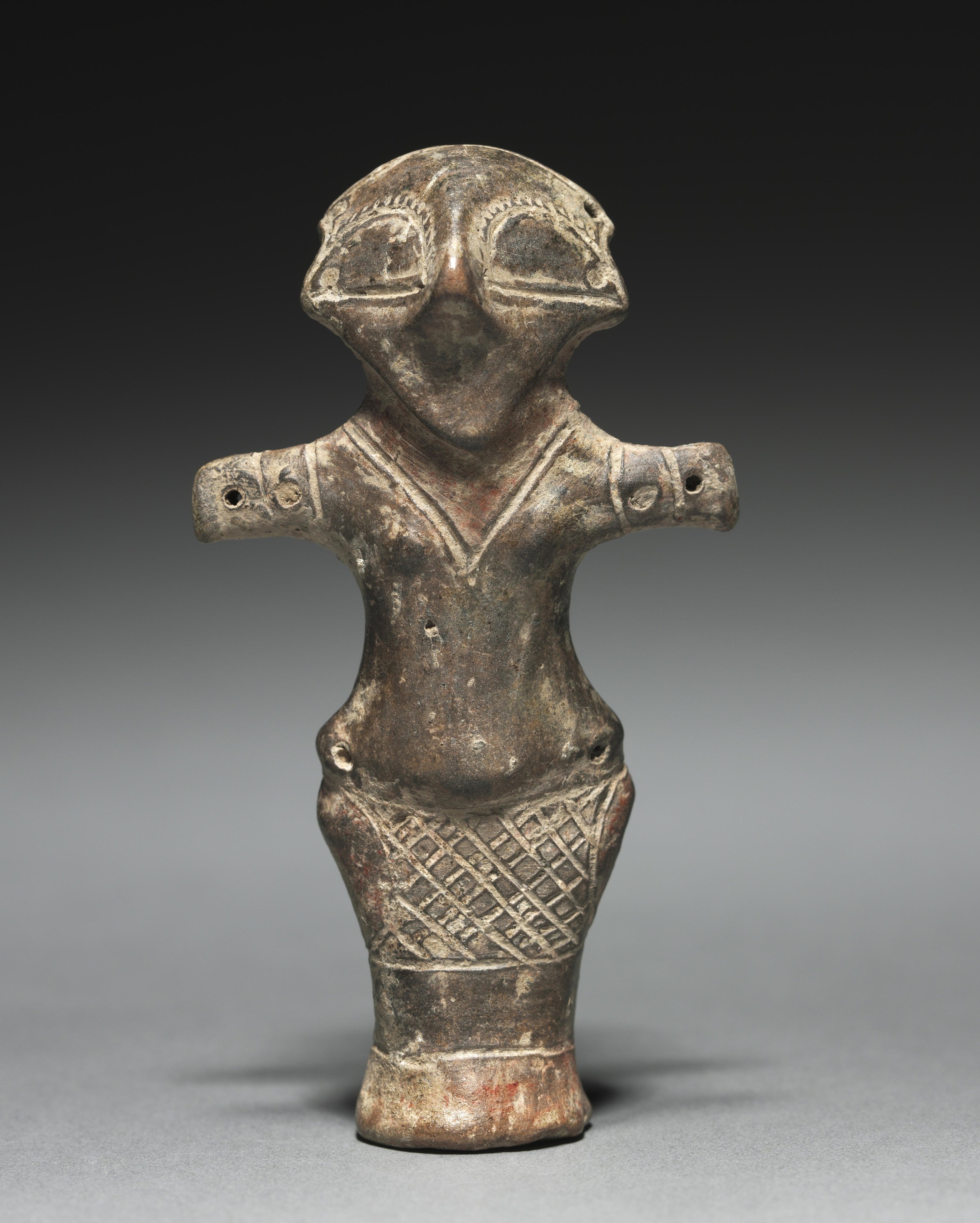 Vinca Idol, 4th millennium BC. Serbia, Vinça culture, Neolithic Era