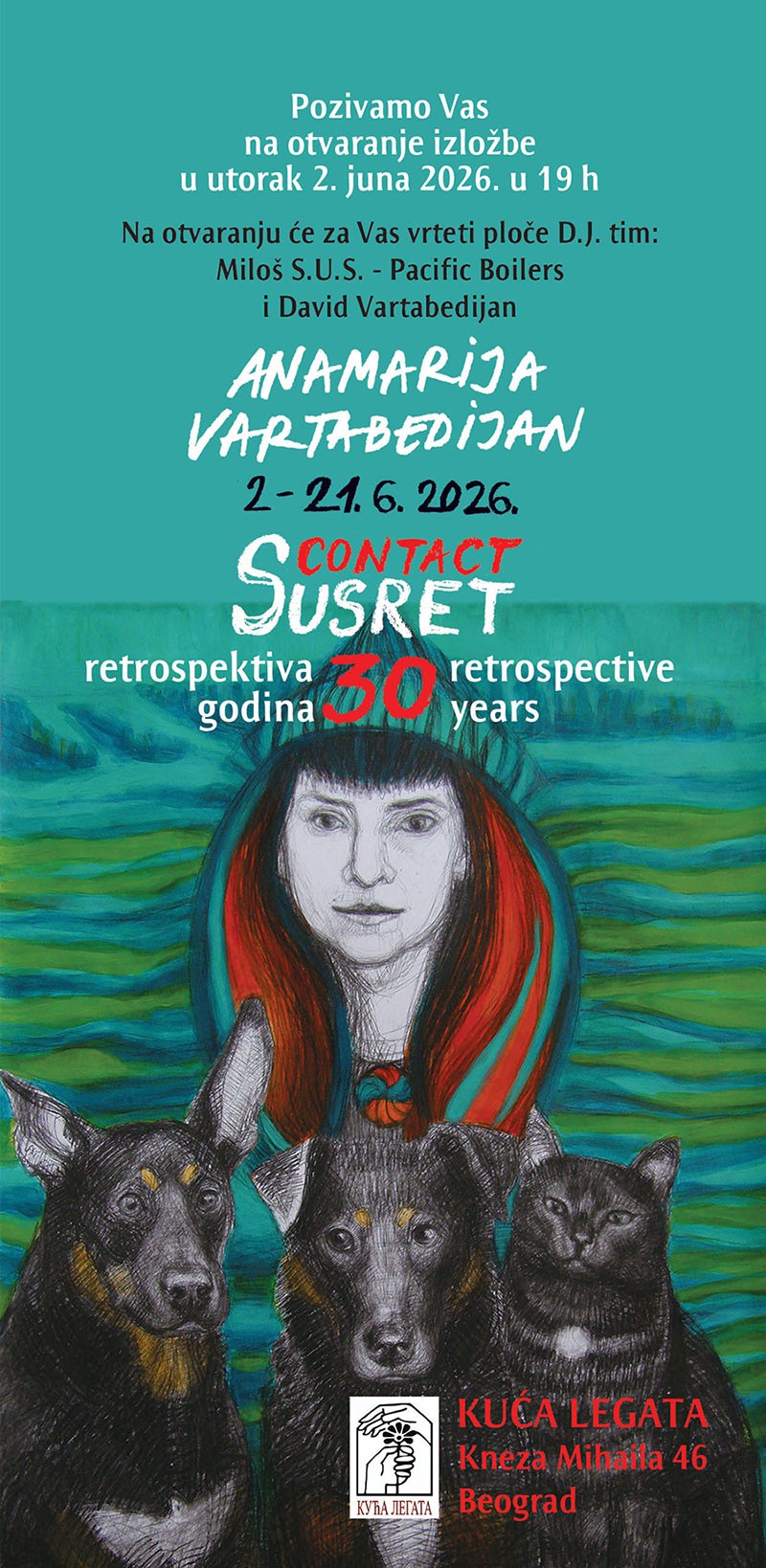 Retrospektivna izložba „Susret” Anamarije Vartabedijan