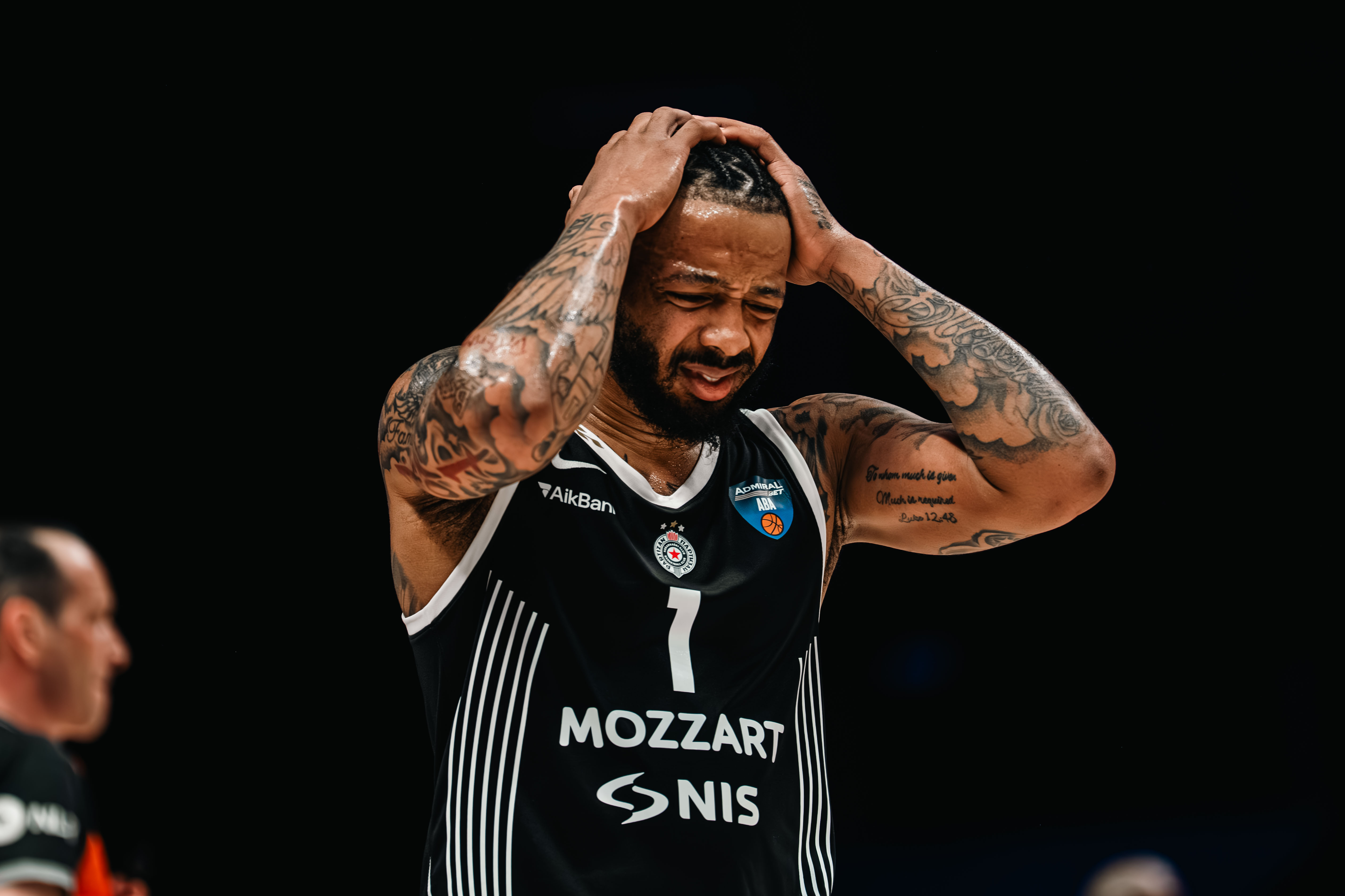Karlik Džons u finalu ABA lige Dubai - Partizan