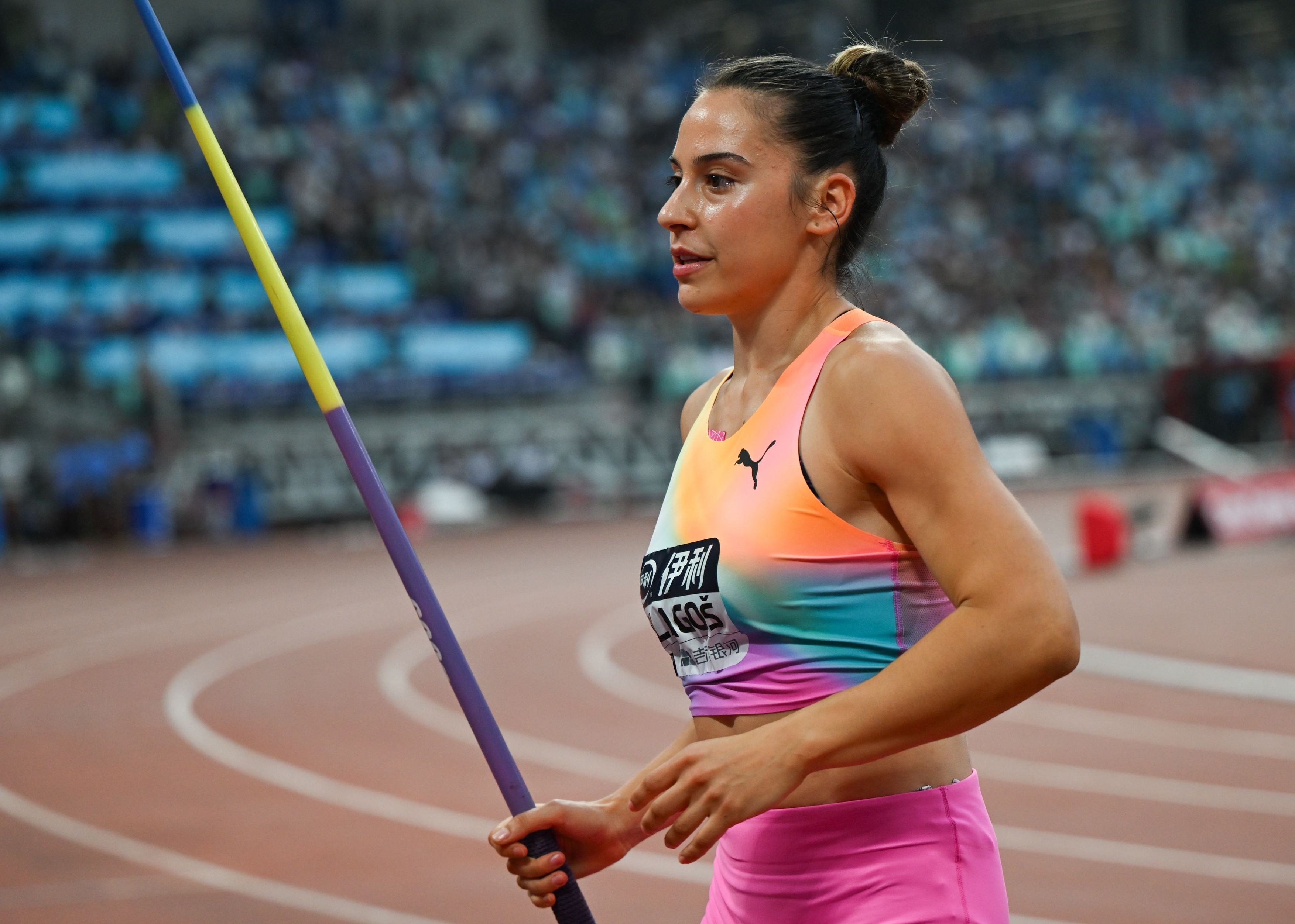 XIAMEN, CHINA - MAY 23: Adriana Vilagos of Serbia