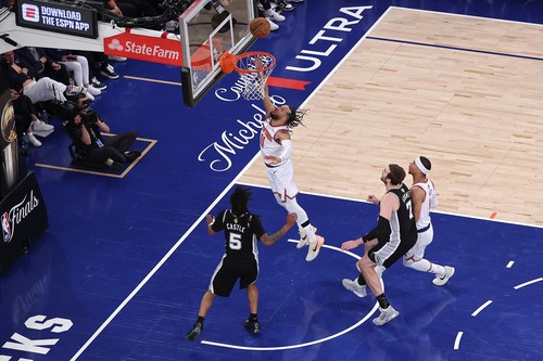 NEW YORK, NEW YORK - JUNE 10: Jalen Brunson #11 of the New York